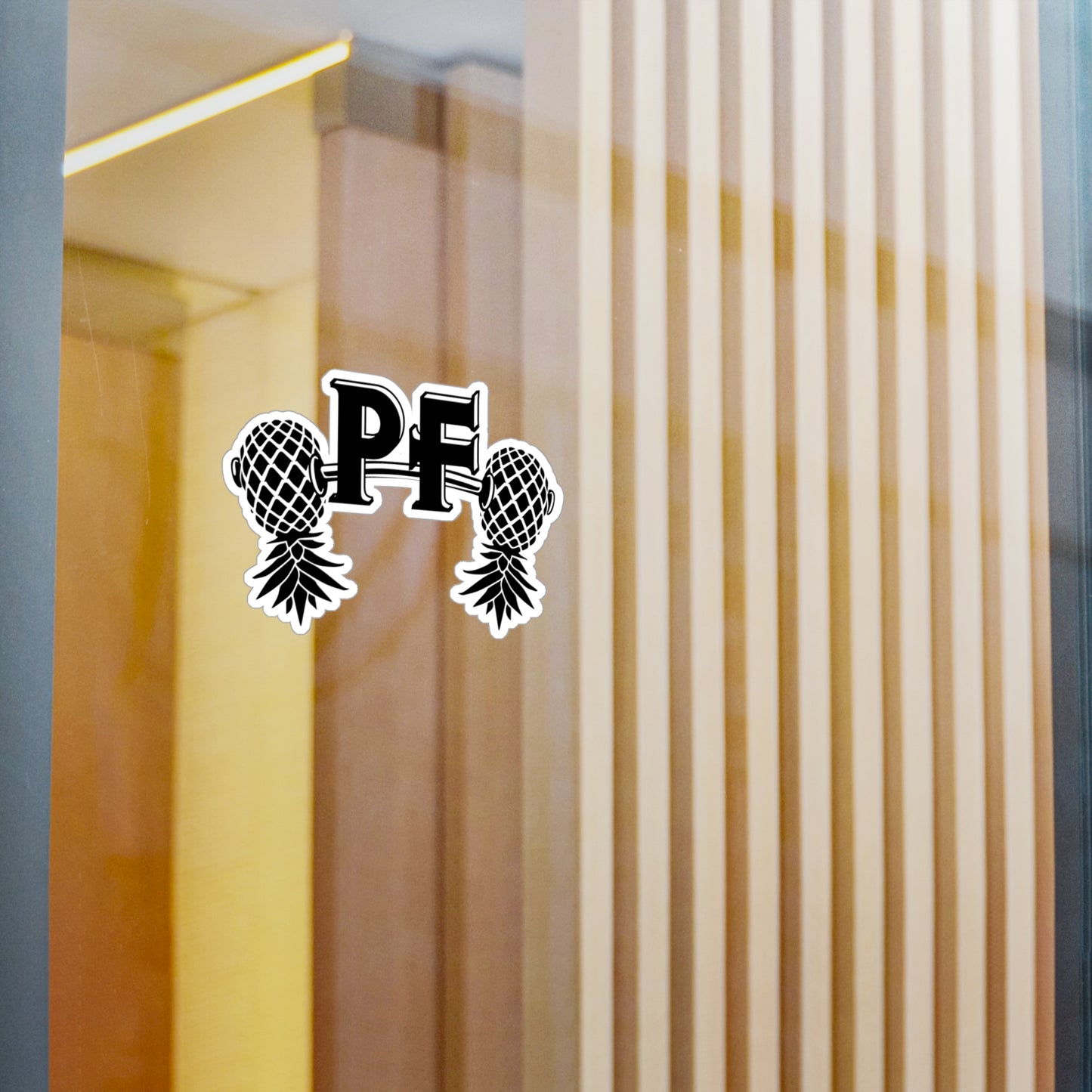 Pineapple Fitness Kiss-Cut Vinyl Decals – DK Apparel lifestyle clothing