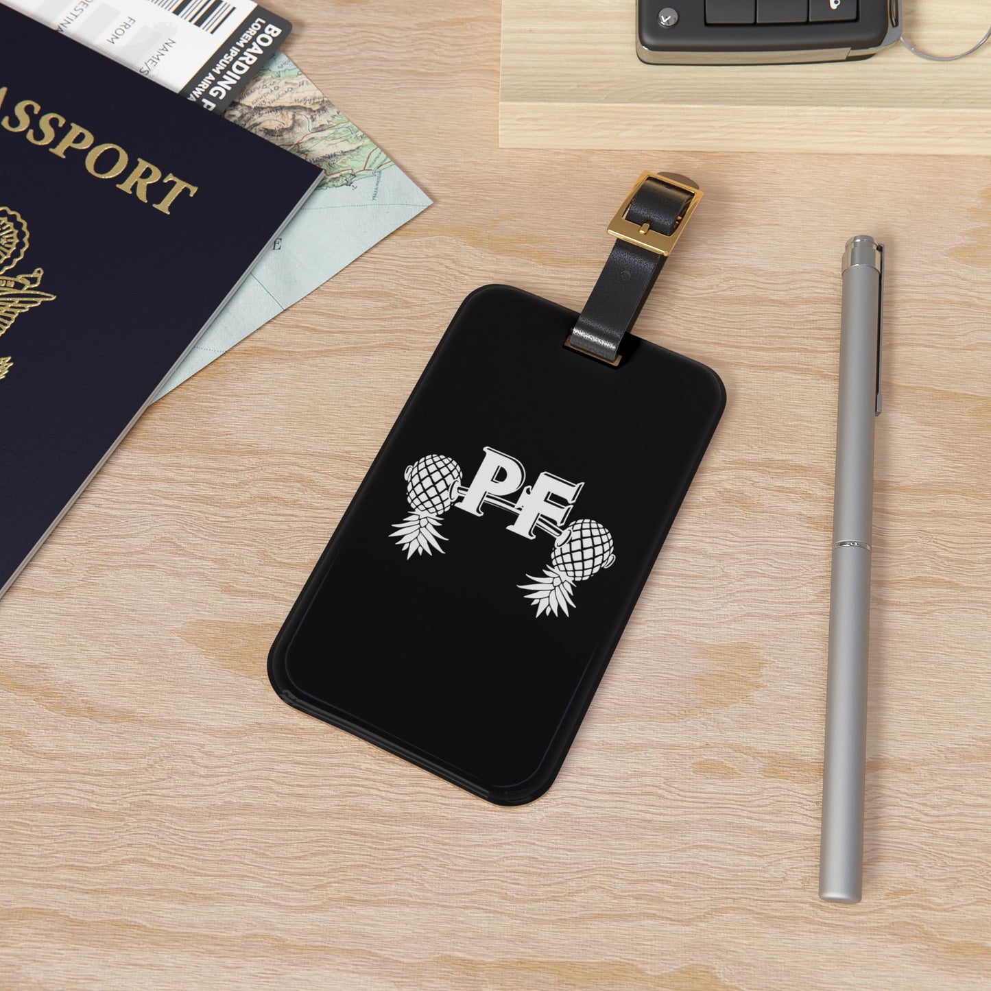 Pineapple Fitness Luggage Tag