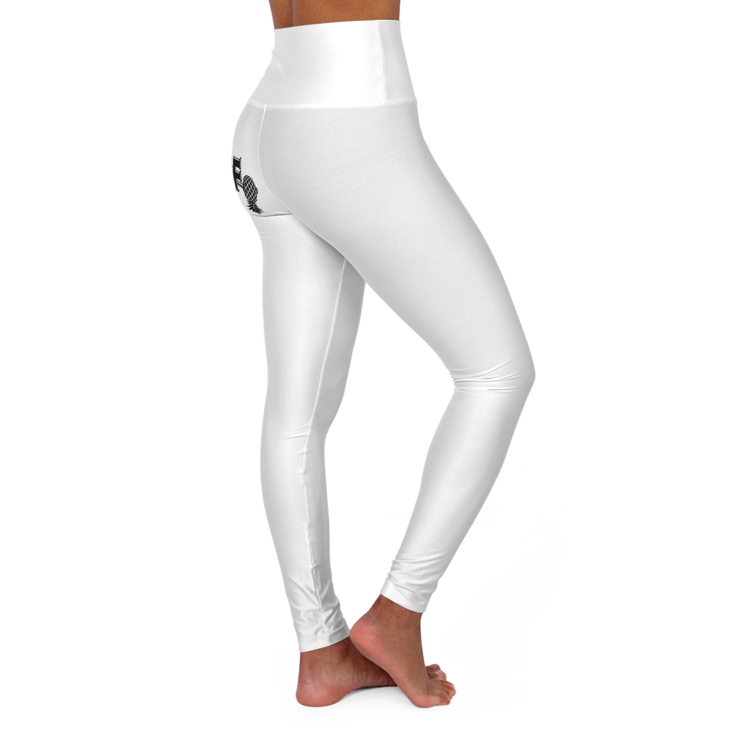 Pineapple Fitness High Waisted Yoga Leggings (AOP)