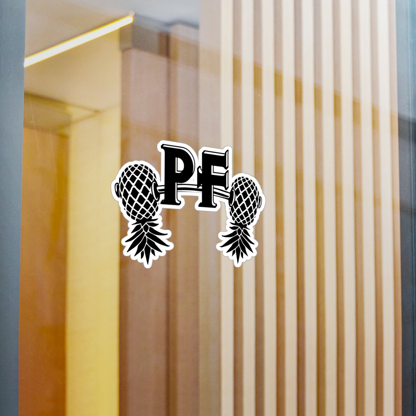 Pineapple Fitness Kiss-Cut Vinyl Decals – DK Apparel lifestyle clothing