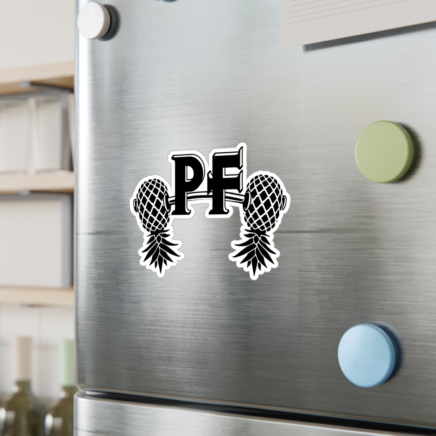 Pineapple Fitness Kiss-Cut Vinyl Decals – DK Apparel lifestyle clothing