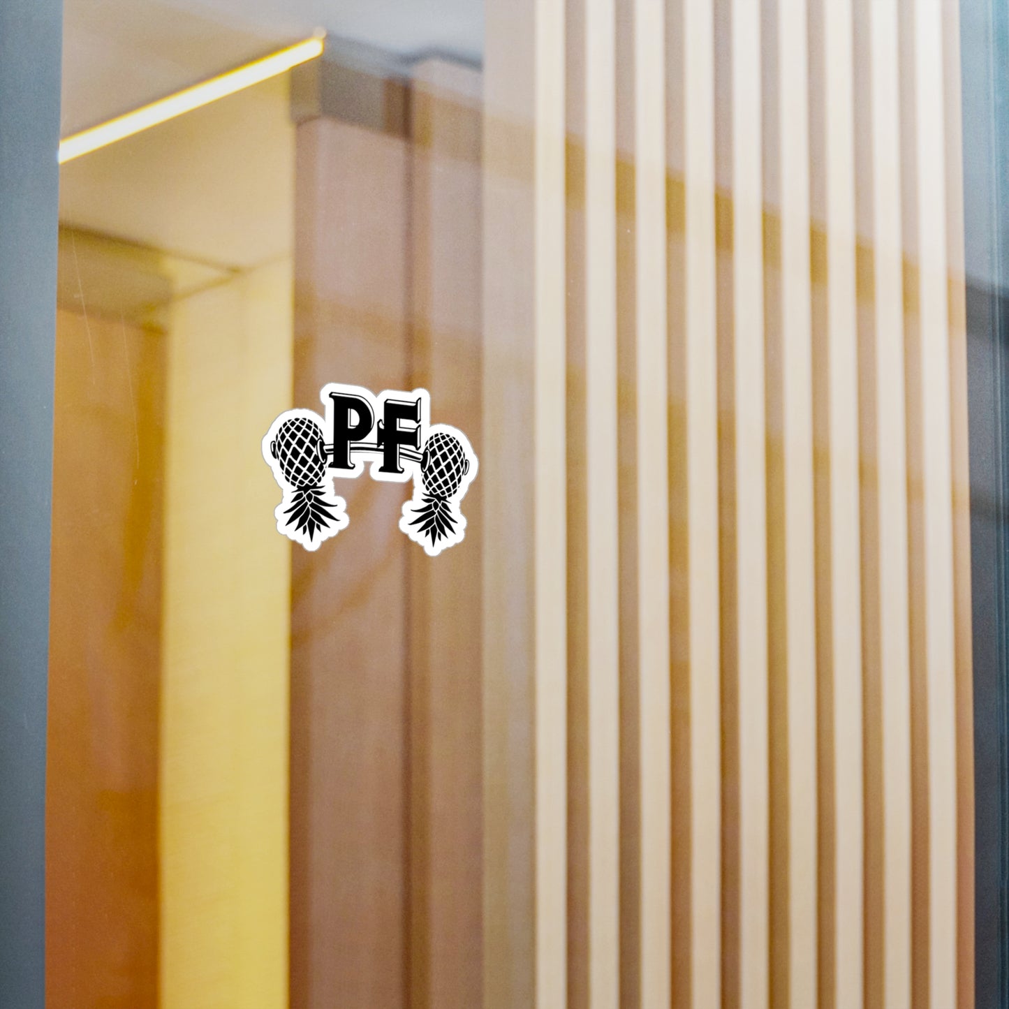 Pineapple Fitness Kiss-Cut Vinyl Decals – DK Apparel lifestyle clothing