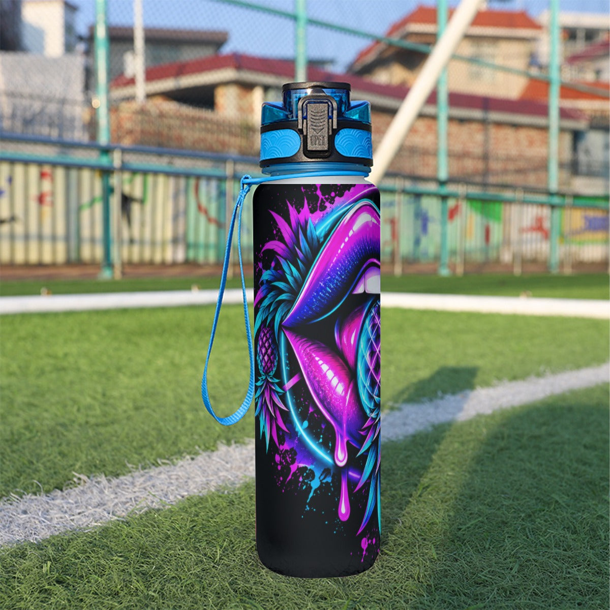 Pineapple Rave Water Bottle 32oz