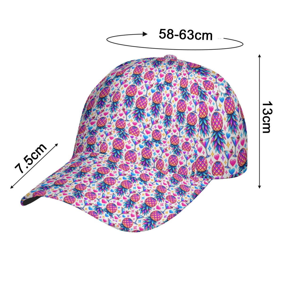 Pineapple Nights Snapback Hat