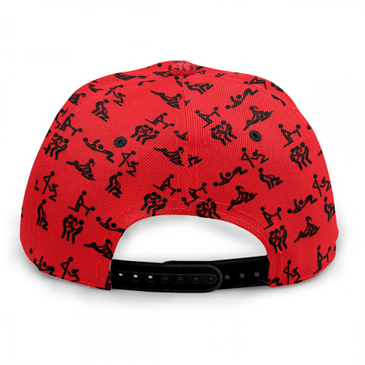 Stick Figure Flat Brim Hat