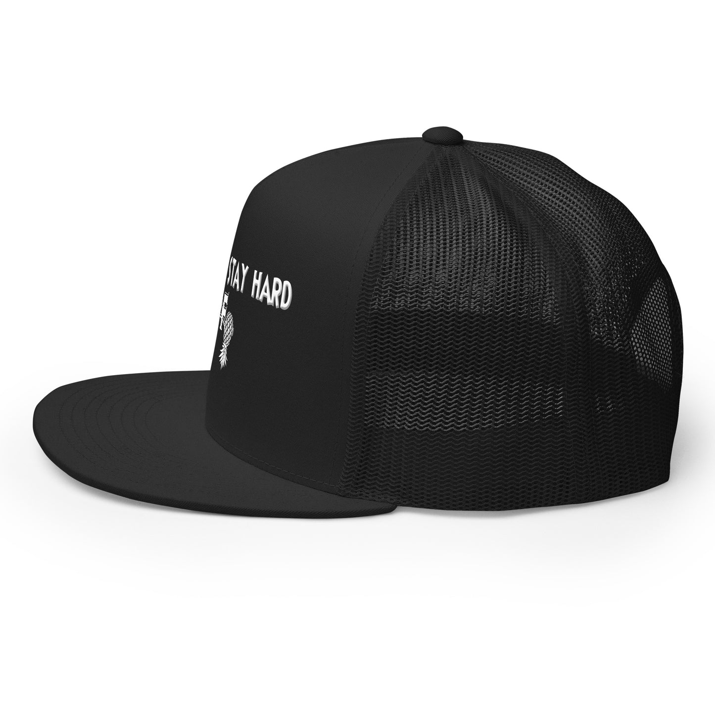 Get Hard, Stay Hard PF Snapback Hat | Pineapple Fitness Lifestyle Headwear by DK Apparel – DK Apparel lifestyle clothing