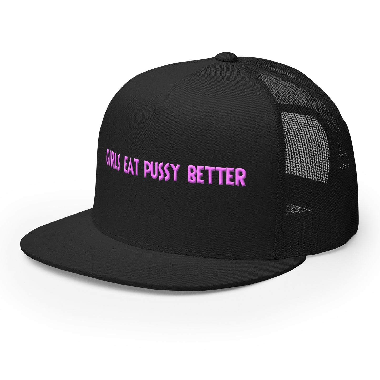 Girls Eat Pussy Better Snapback Hat | Swinger Lifestyle Headwear by DK Apparel – DK Apparel lifestyle clothing