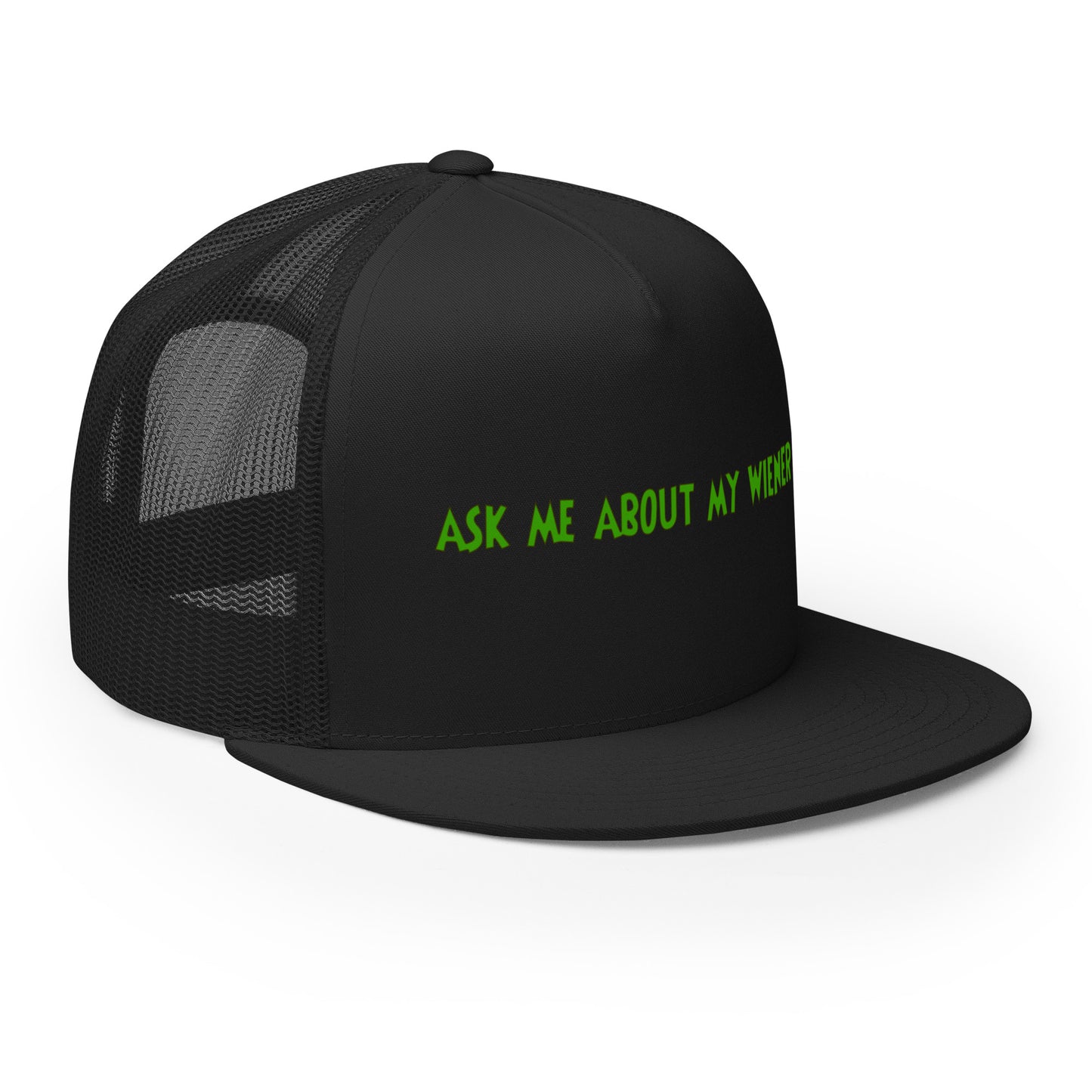 Ask Me About My Wiener Snapback Hat | Swinger Lifestyle Headwear by DK Apparel – DK Apparel lifestyle clothing