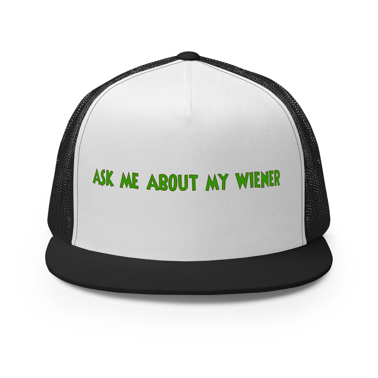 Ask Me About My Wiener Snapback Hat | Swinger Lifestyle Headwear by DK Apparel – DK Apparel lifestyle clothing