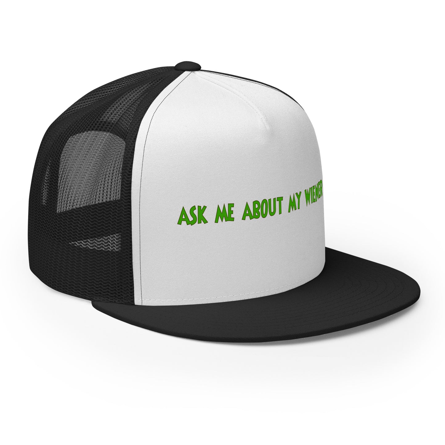 Ask Me About My Wiener Snapback Hat | Swinger Lifestyle Headwear by DK Apparel – DK Apparel lifestyle clothing