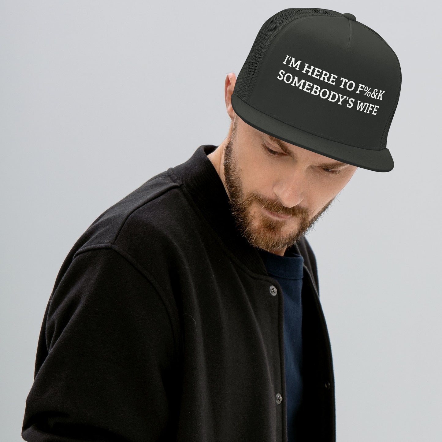 I’m Here To F%&k Somebody’s Wife Snapback Hat | Swinger & ENM Lifestyle Headwear – DK Apparel – DK Apparel lifestyle clothing