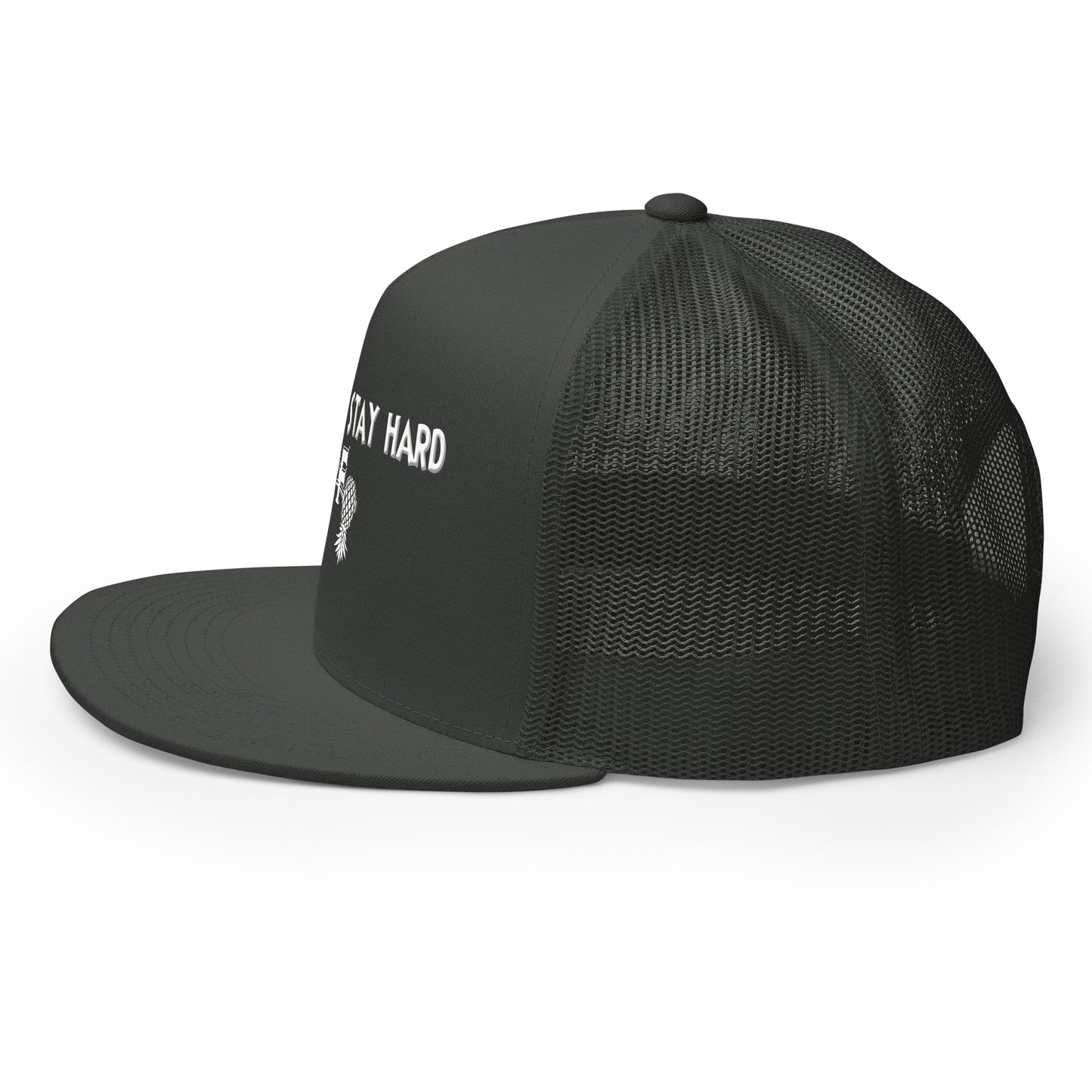 Get Hard, Stay Hard PF Snapback Hat | Pineapple Fitness Lifestyle Headwear by DK Apparel – DK Apparel lifestyle clothing