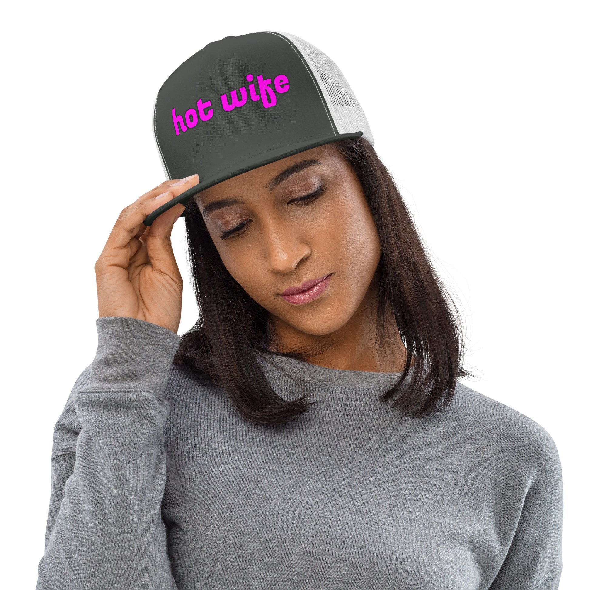 Hot Wife Snapback Hat | Swinger Lifestyle Headwear by DK Apparel – DK Apparel lifestyle clothing