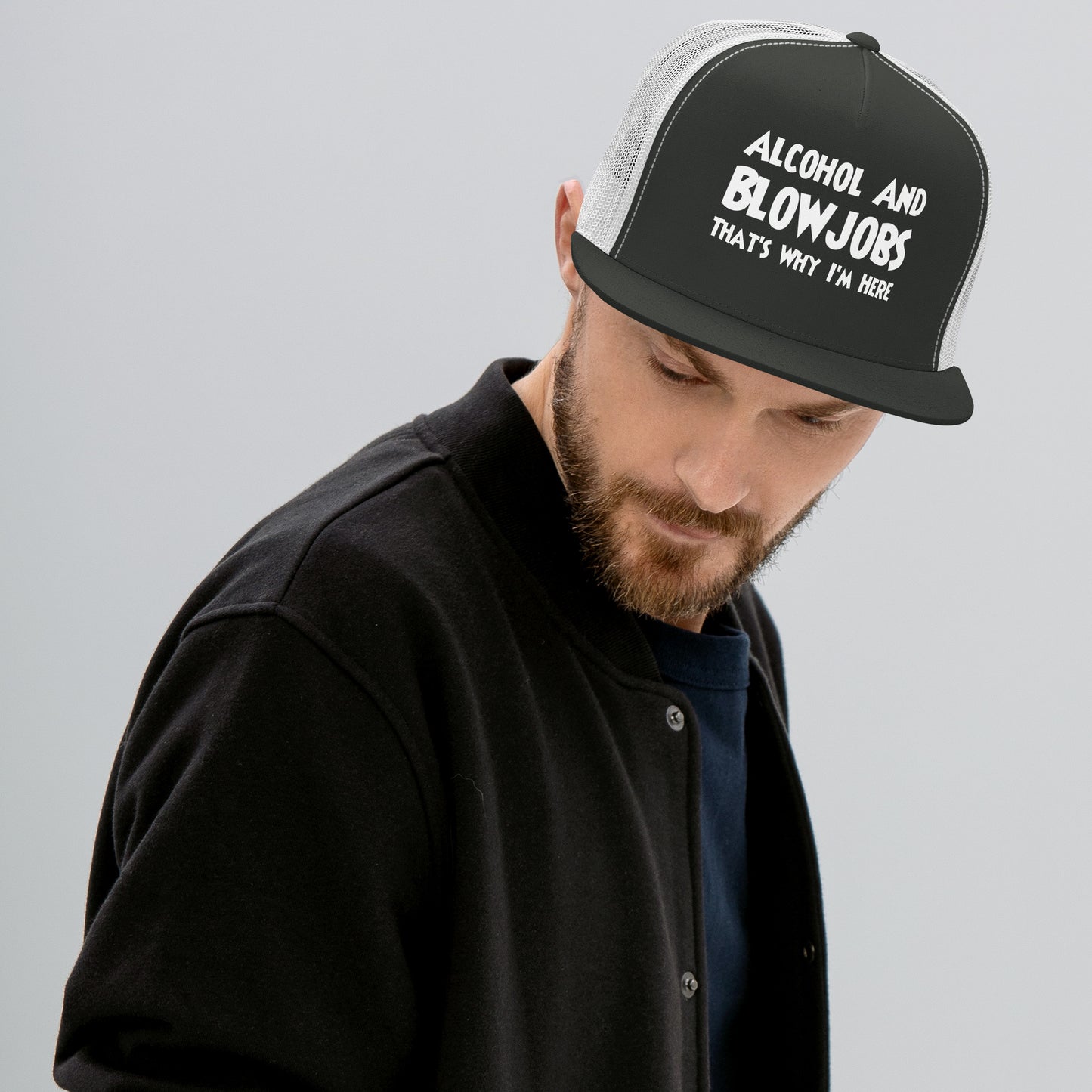 Alcohol and Blowjobs Snapback Hat | Swinger & ENM Lifestyle Headwear – DK Apparel – DK Apparel lifestyle clothing