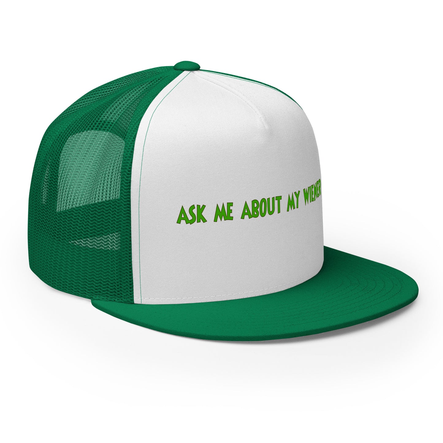 Ask Me About My Wiener Snapback Hat | Swinger Lifestyle Headwear by DK Apparel – DK Apparel lifestyle clothing