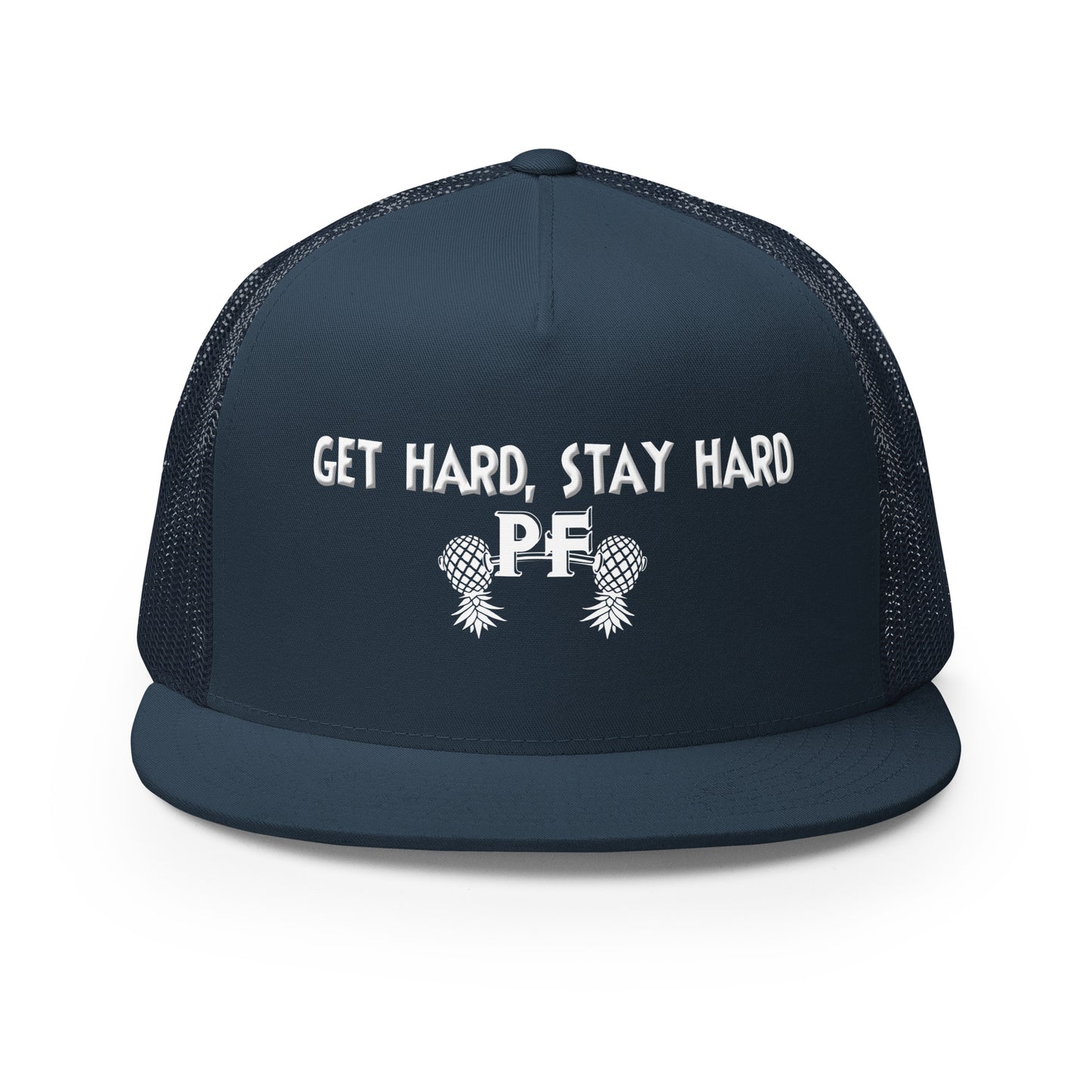 Get Hard, Stay Hard PF Snapback Hat | Pineapple Fitness Lifestyle Headwear by DK Apparel – DK Apparel lifestyle clothing