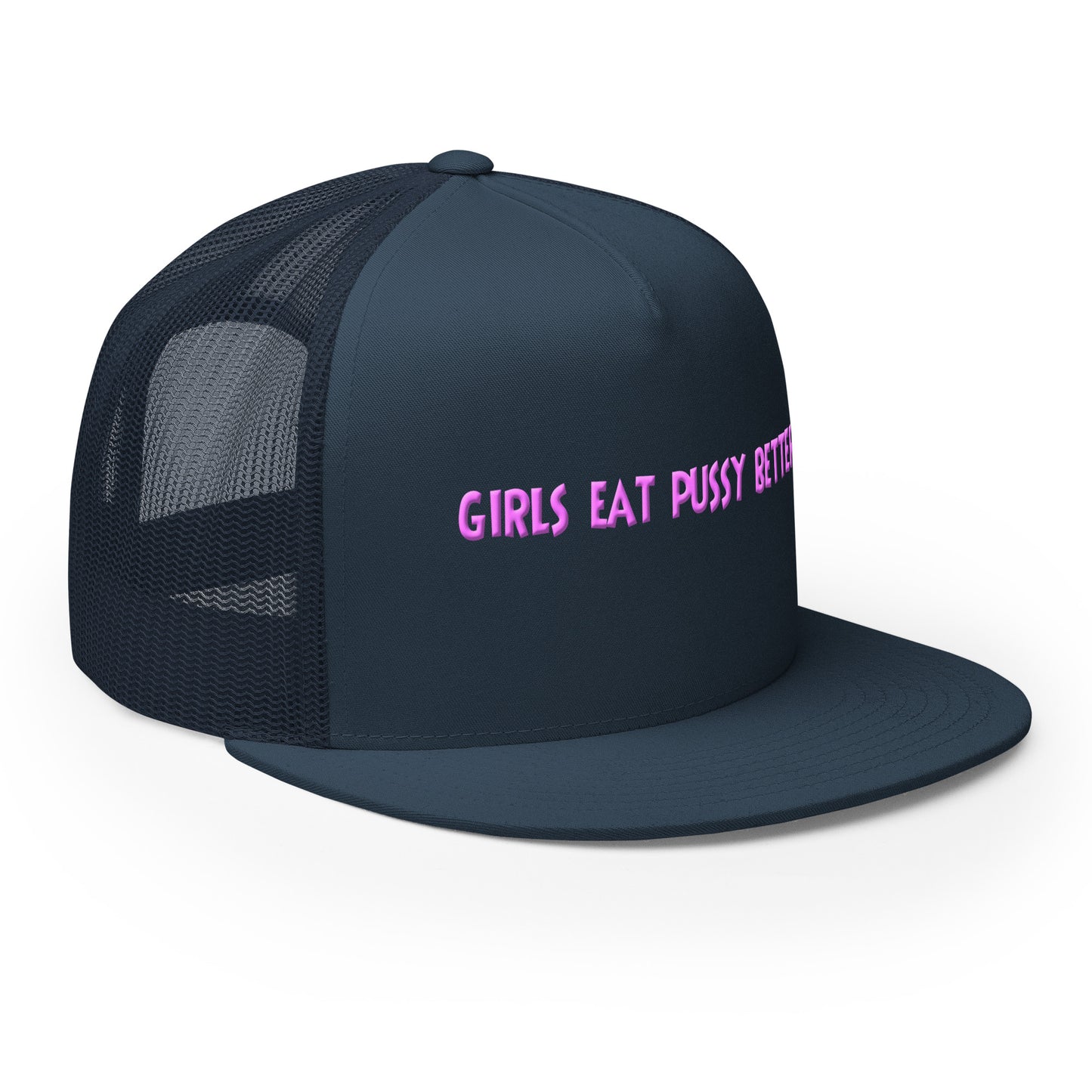 Girls Eat Pussy Better Snapback Hat | Swinger Lifestyle Headwear by DK Apparel – DK Apparel lifestyle clothing