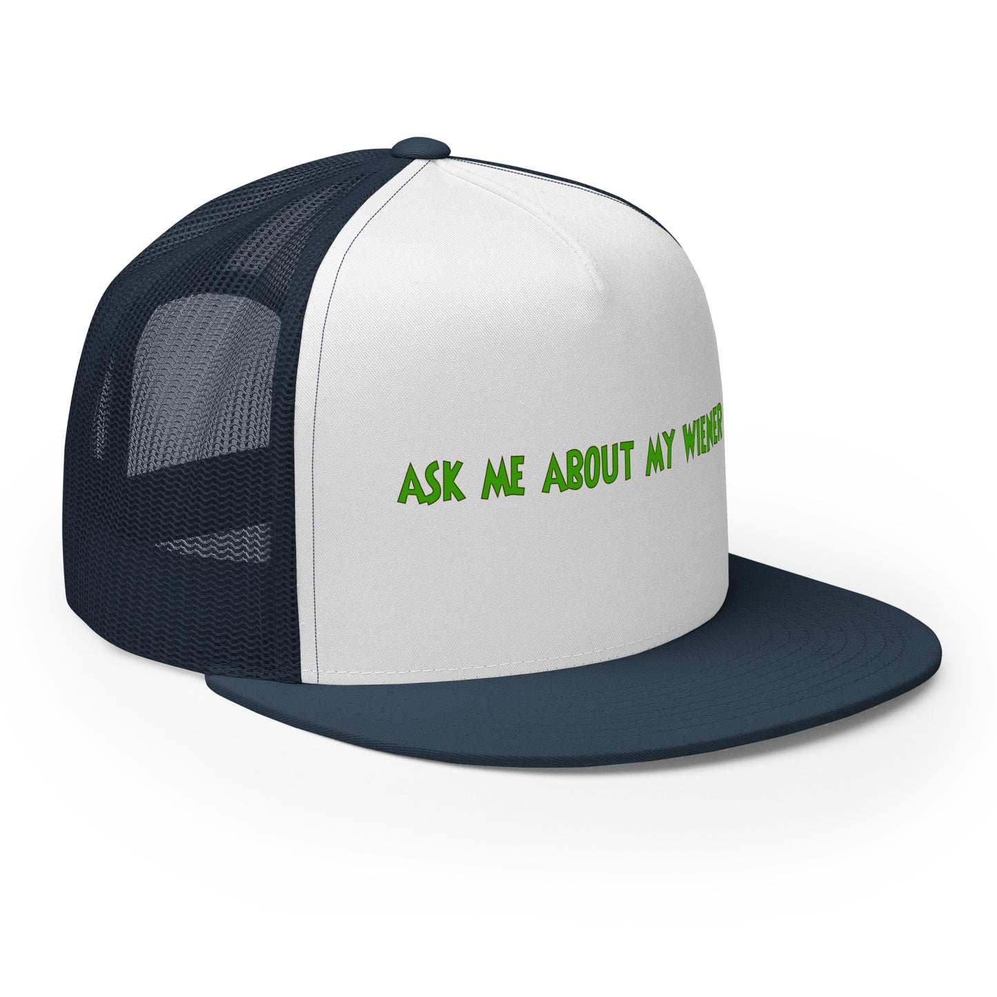 Ask Me About My Wiener Snapback Hat | Swinger Lifestyle Headwear by DK Apparel – DK Apparel lifestyle clothing