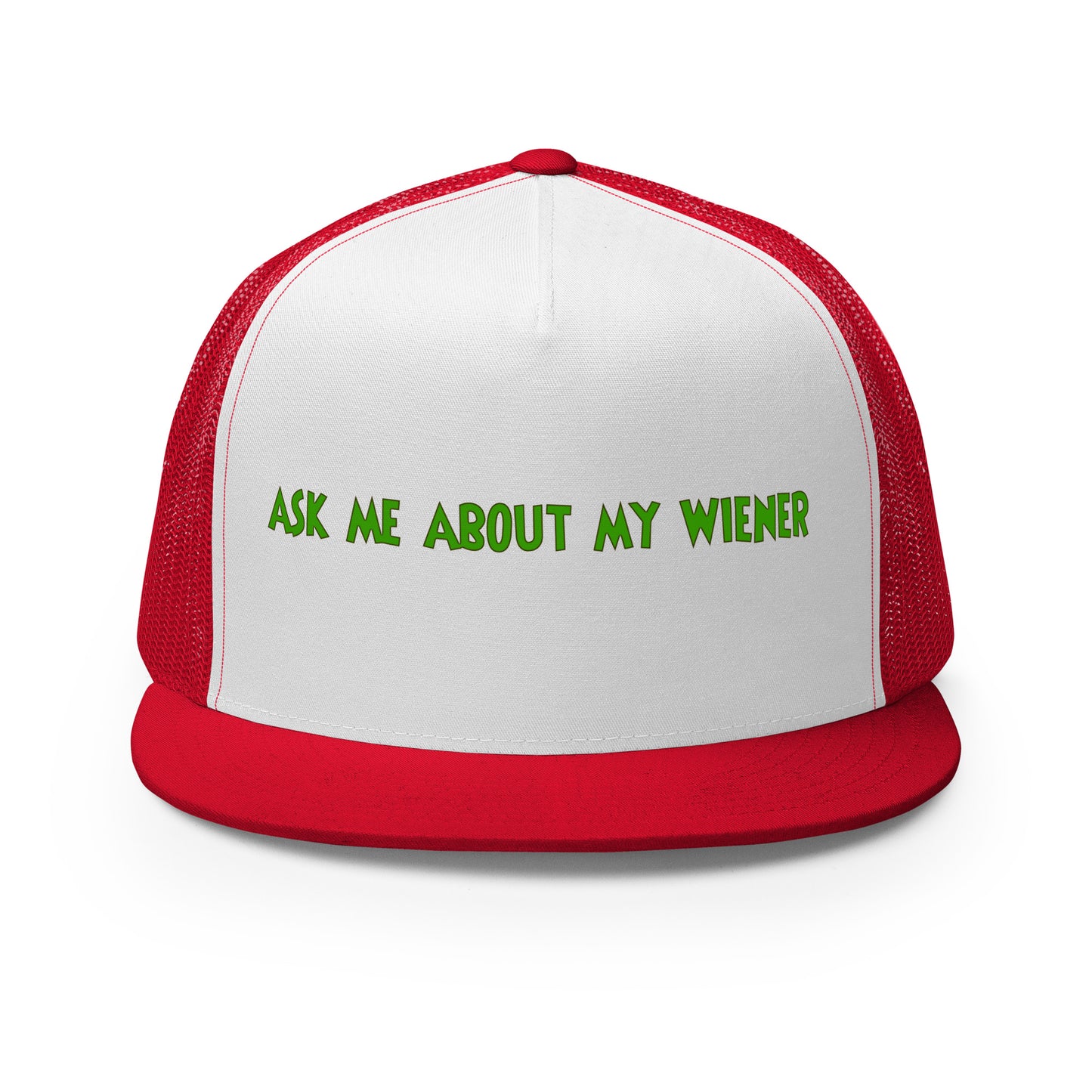 Ask Me About My Wiener Snapback Hat | Swinger Lifestyle Headwear by DK Apparel – DK Apparel lifestyle clothing