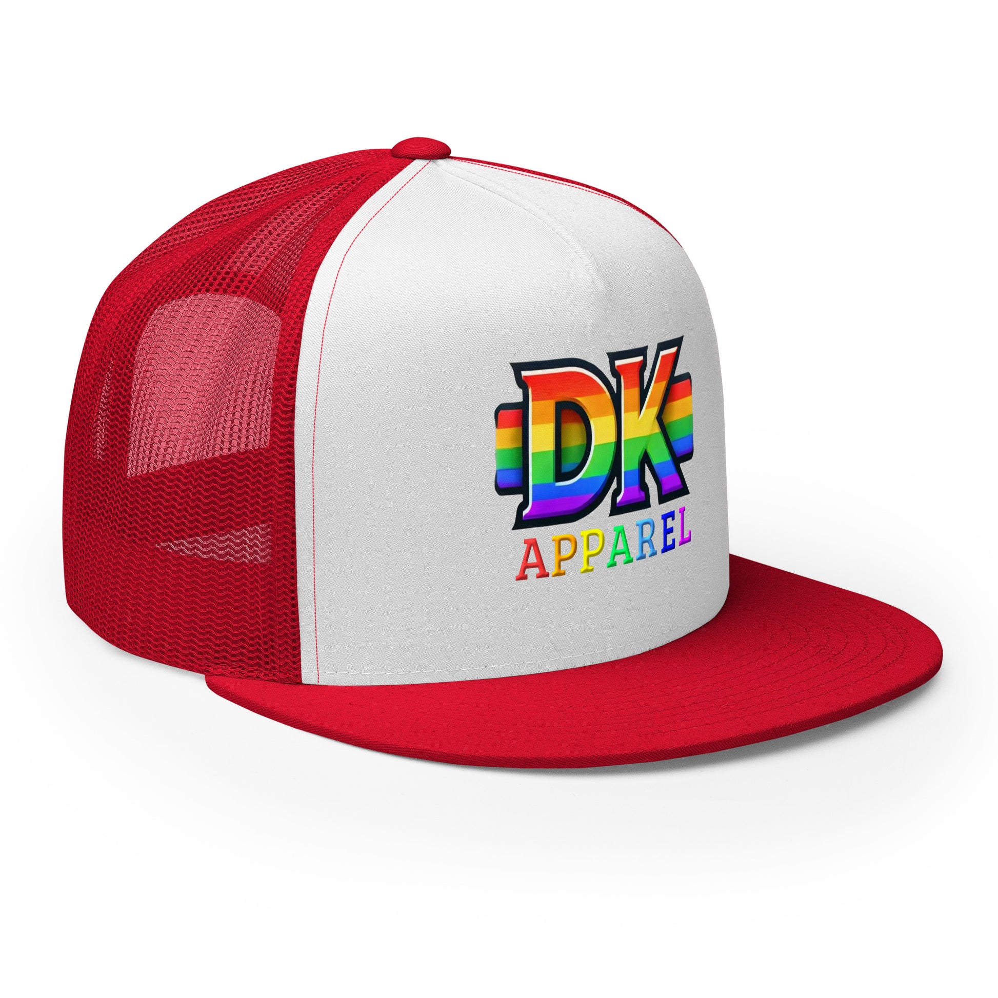 DK Pride Snapback Hat | LGBTQ+ & Swinger Lifestyle Headwear by DK Apparel – DK Apparel lifestyle clothing