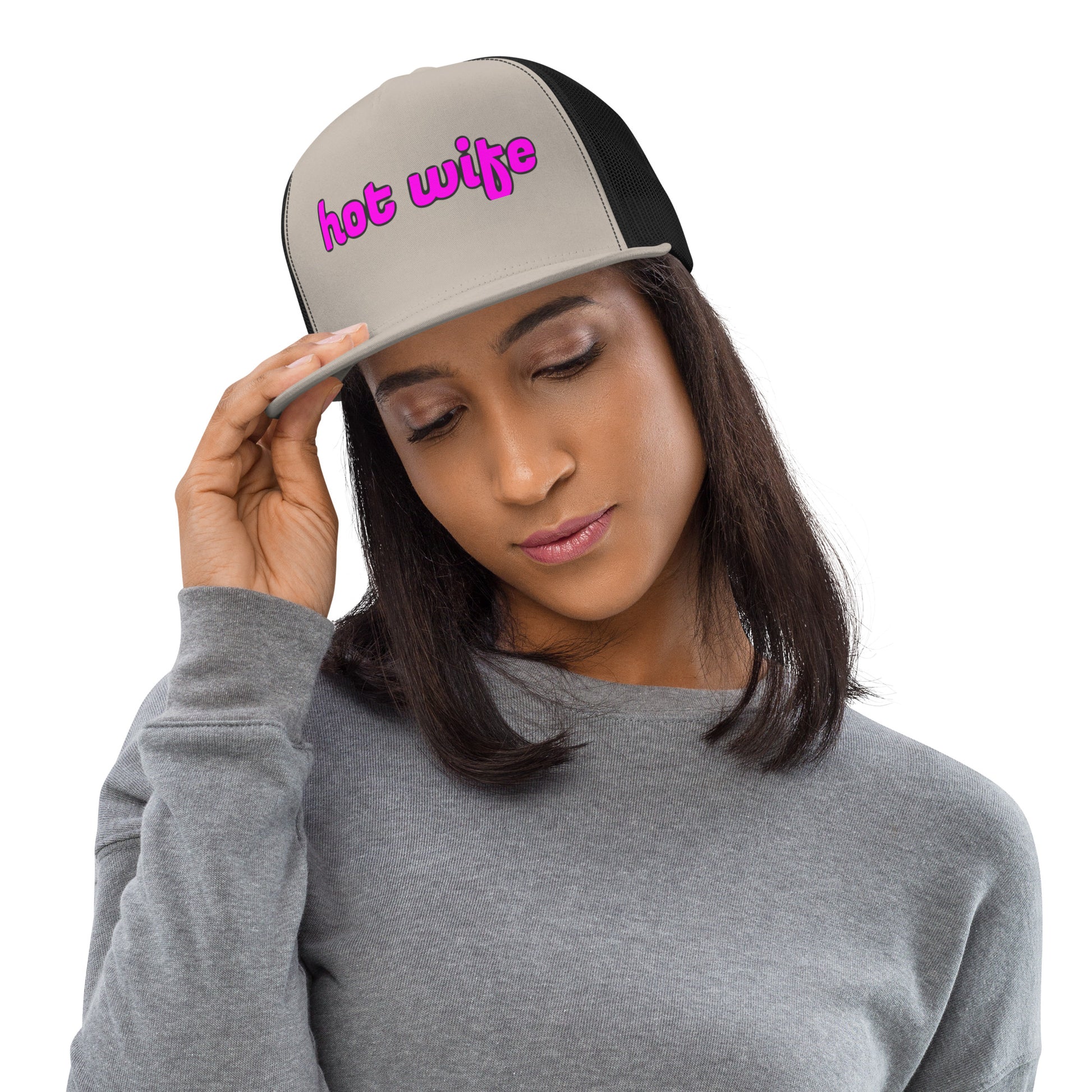 Hot Wife Snapback Hat | Swinger Lifestyle Headwear by DK Apparel – DK Apparel lifestyle clothing