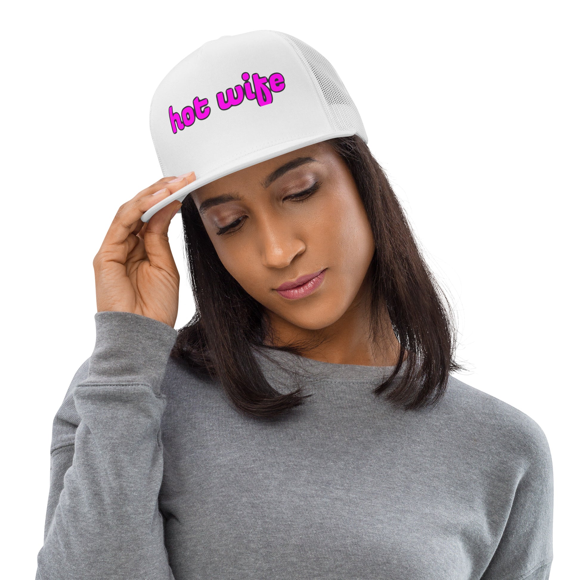 Hot Wife Snapback Hat | Swinger Lifestyle Headwear by DK Apparel – DK Apparel lifestyle clothing