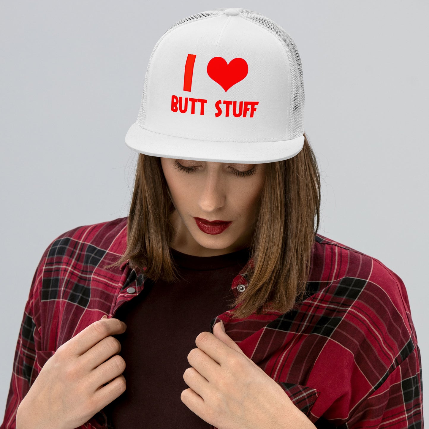 I Love Butt Stuff Snapback Hat | Swinger Lifestyle Headwear by DK Apparel – DK Apparel lifestyle clothing