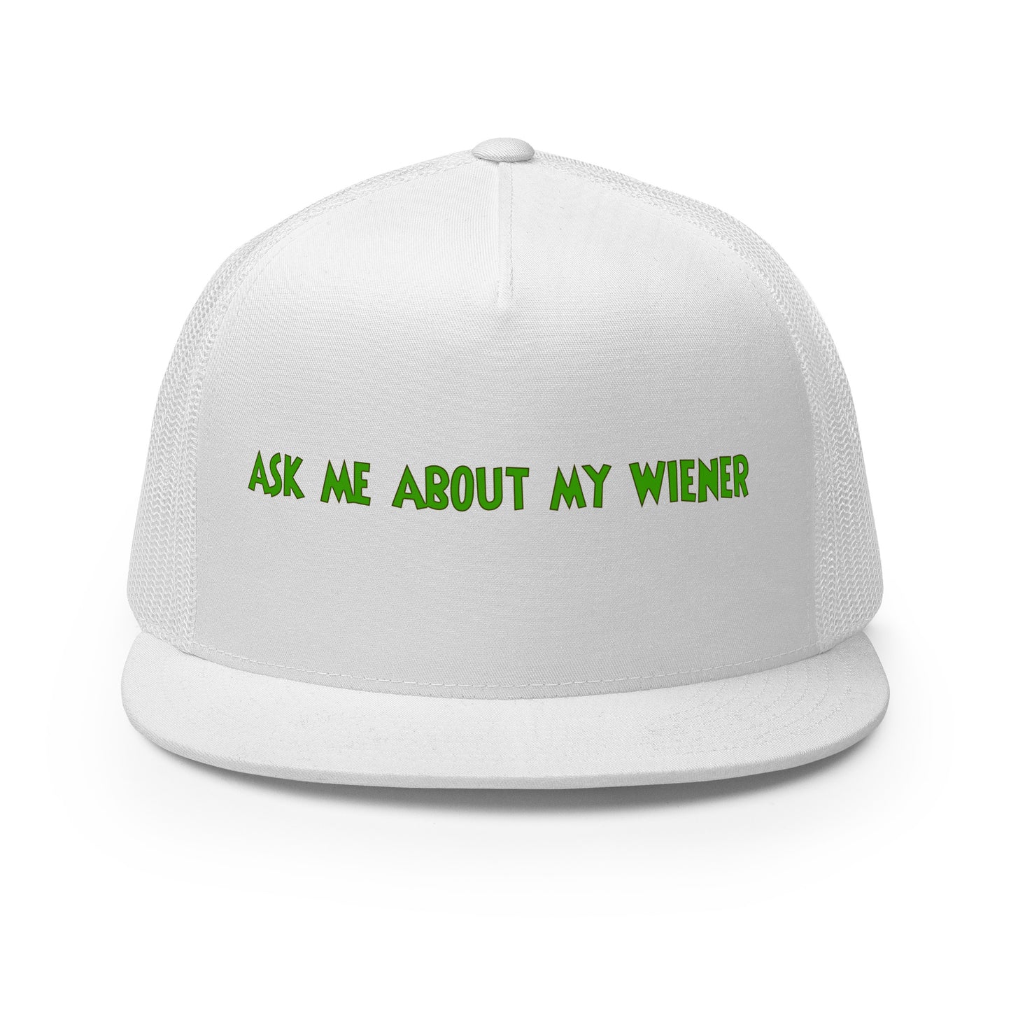 Ask Me About My Wiener Snapback Hat | Swinger Lifestyle Headwear by DK Apparel – DK Apparel lifestyle clothing