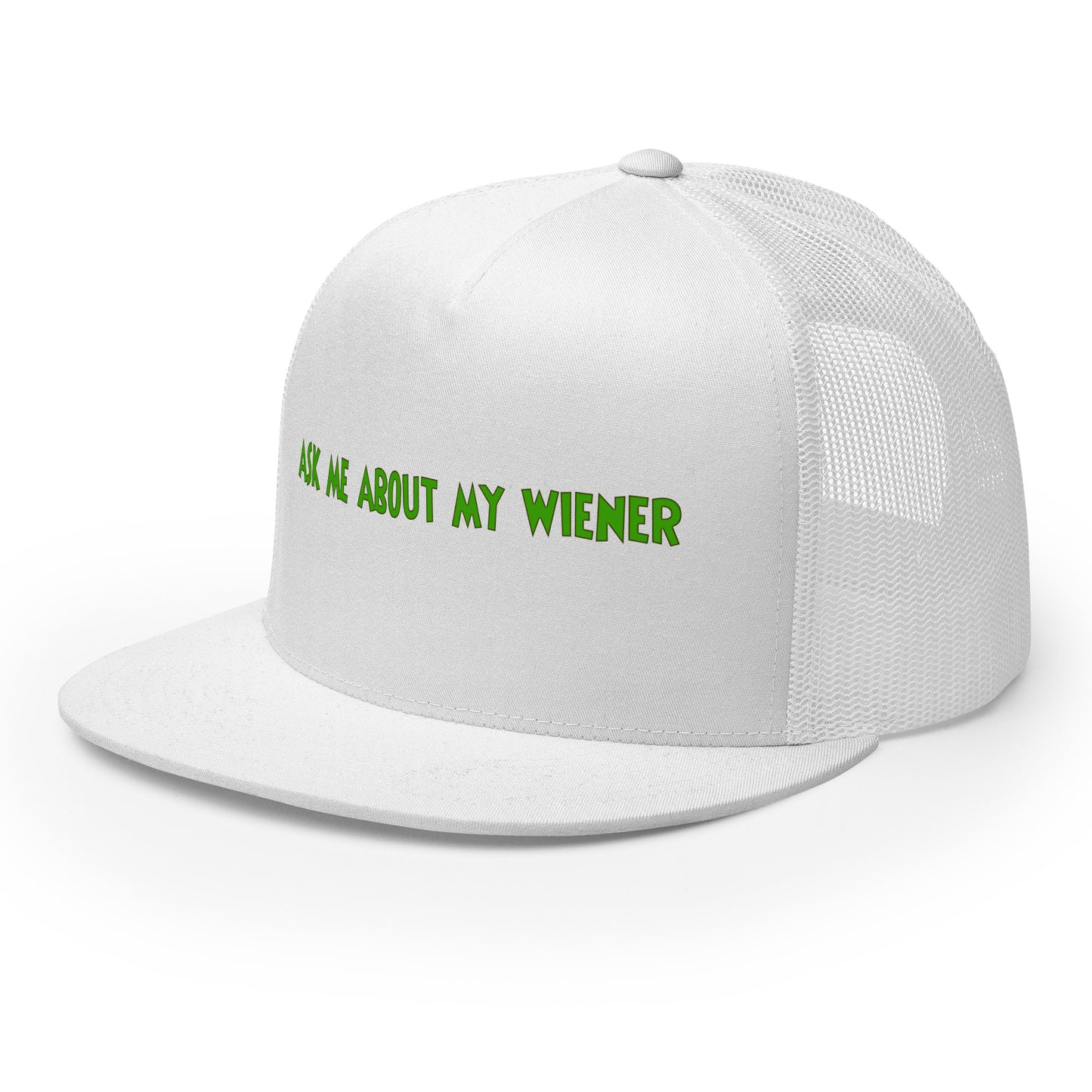 Ask Me About My Wiener Snapback Hat | Swinger Lifestyle Headwear by DK Apparel – DK Apparel lifestyle clothing