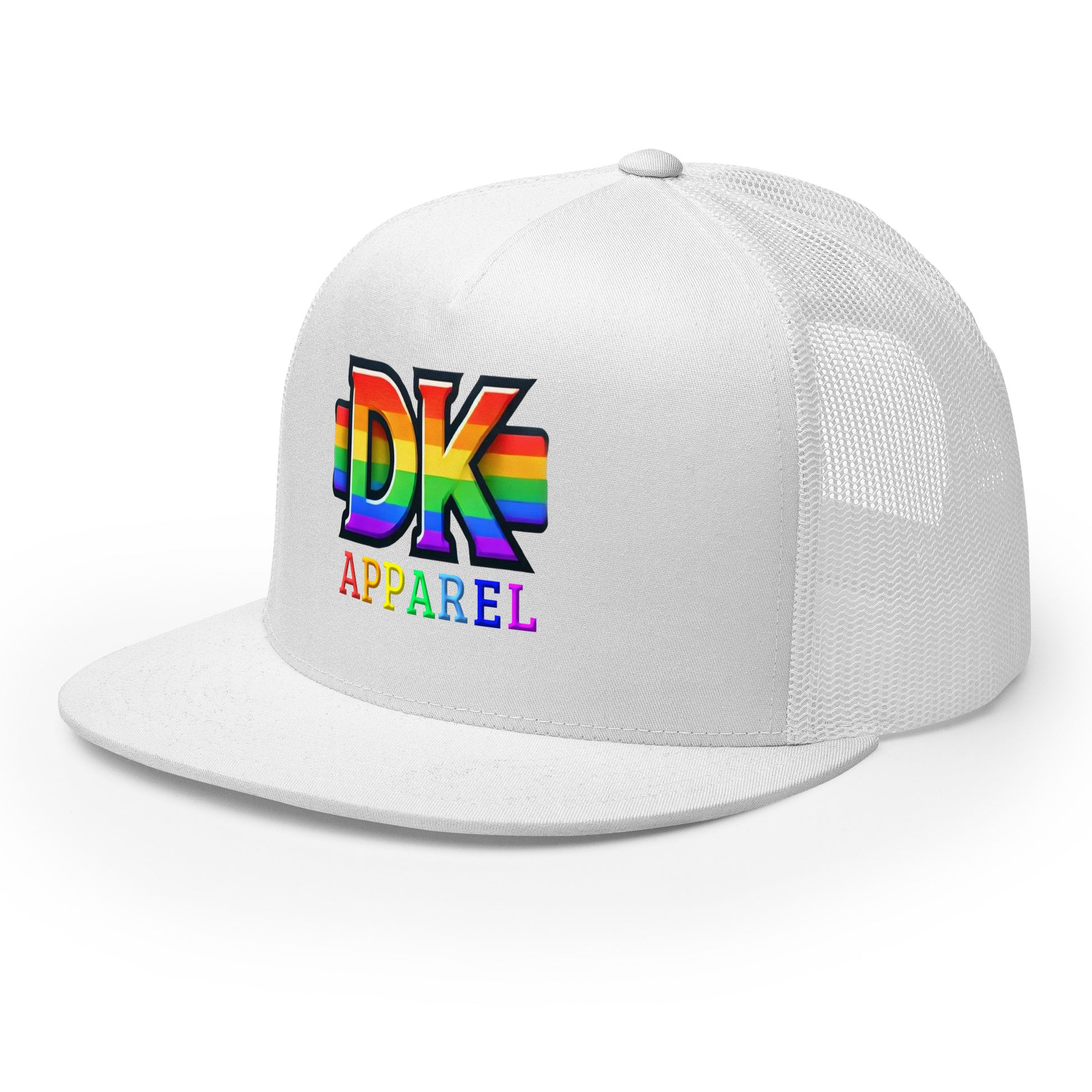 DK Pride Snapback Hat | LGBTQ+ & Swinger Lifestyle Headwear by DK Apparel – DK Apparel lifestyle clothing