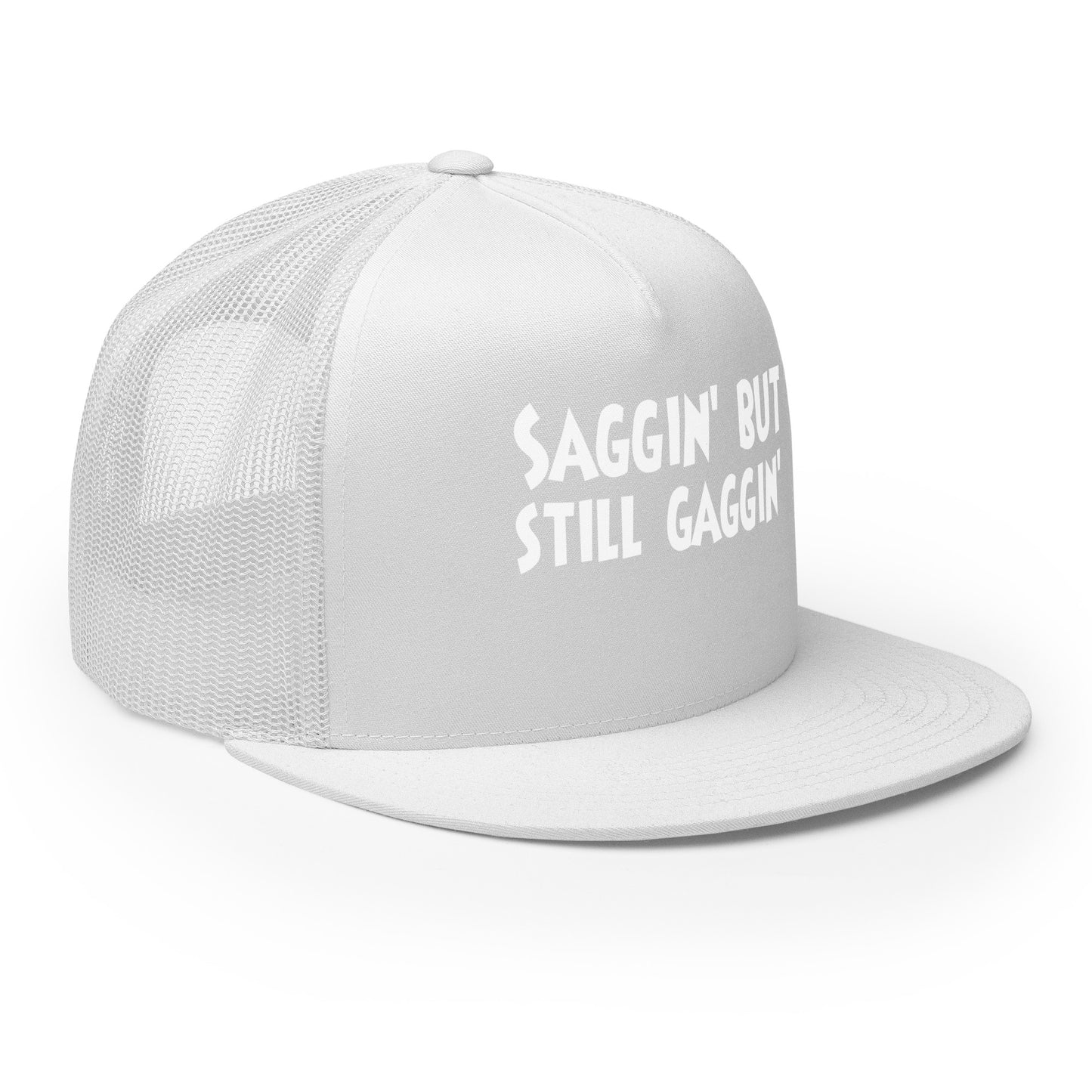 Saggin’ But Still Gaggin’ Snapback Hat | Swinger Lifestyle Headwear by DK Apparel – DK Apparel lifestyle clothing