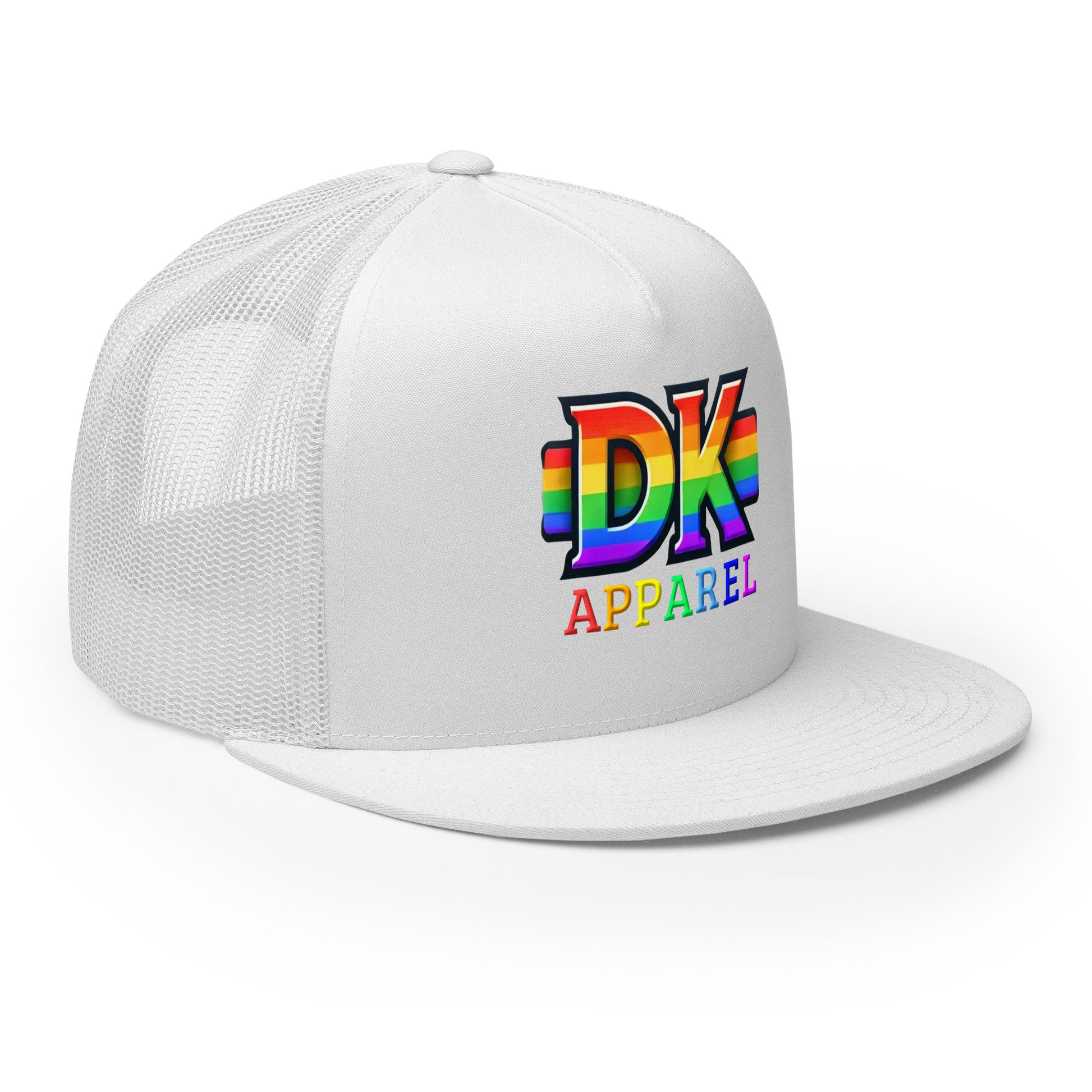 DK Pride Snapback Hat | LGBTQ+ & Swinger Lifestyle Headwear by DK Apparel – DK Apparel lifestyle clothing