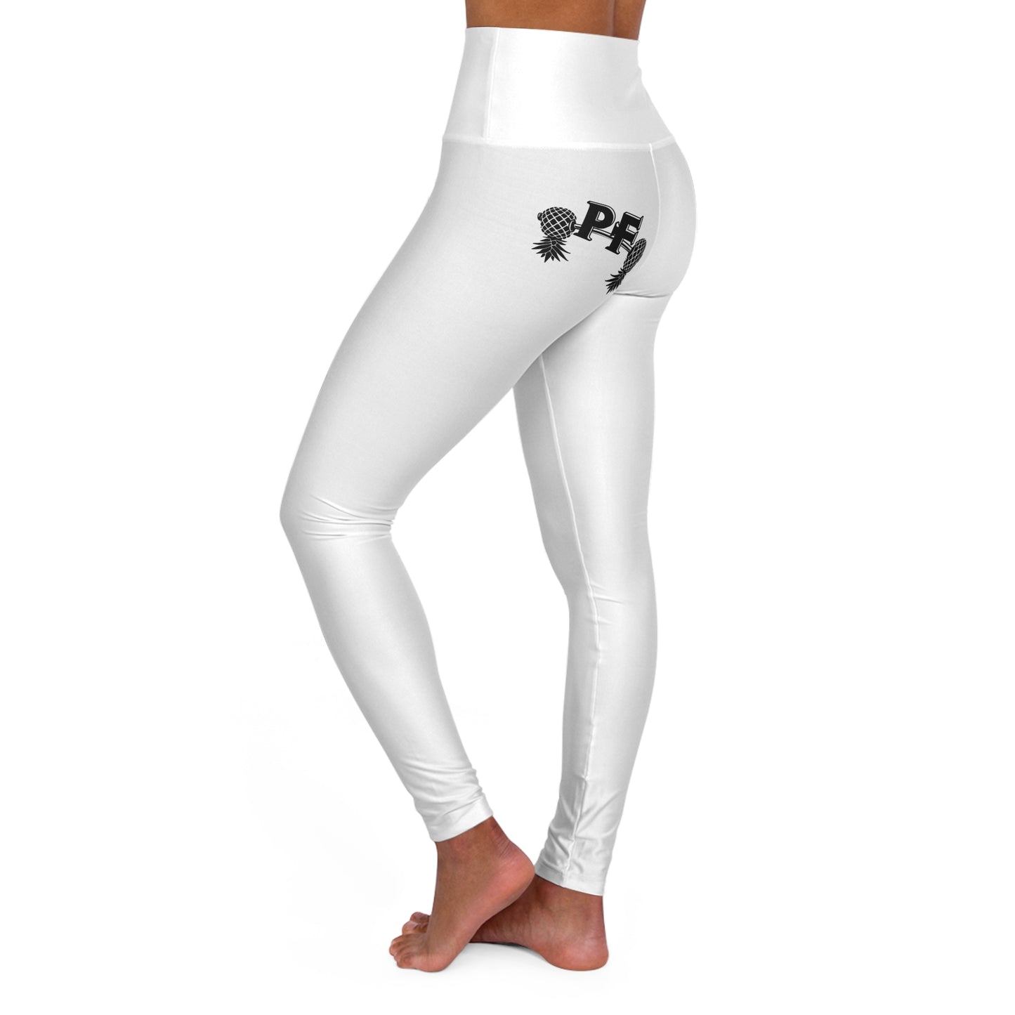 Pineapple Fitness High Waisted Yoga Leggings (AOP)
