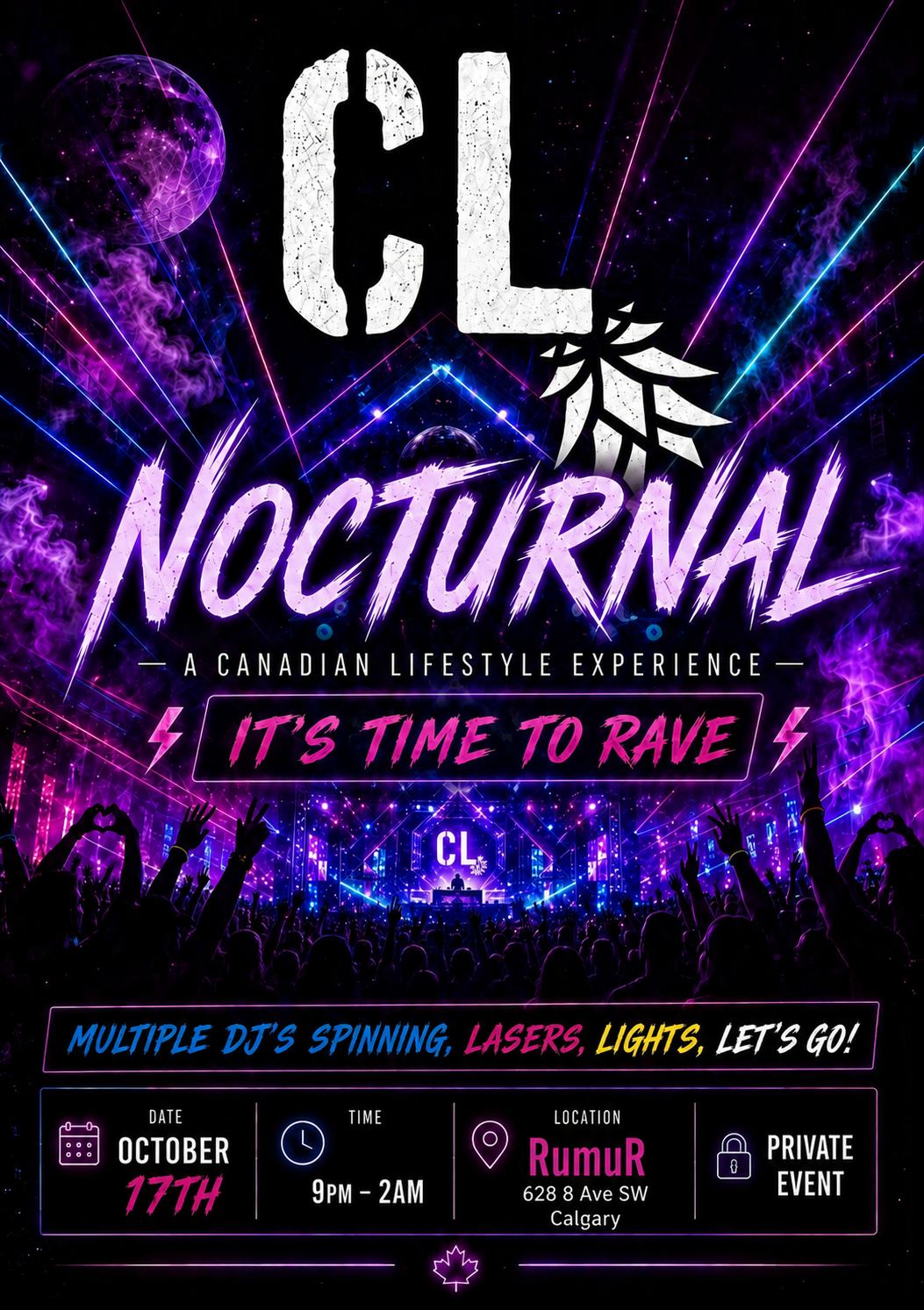 Nocturnal! A Canadian Lifestyle Experience