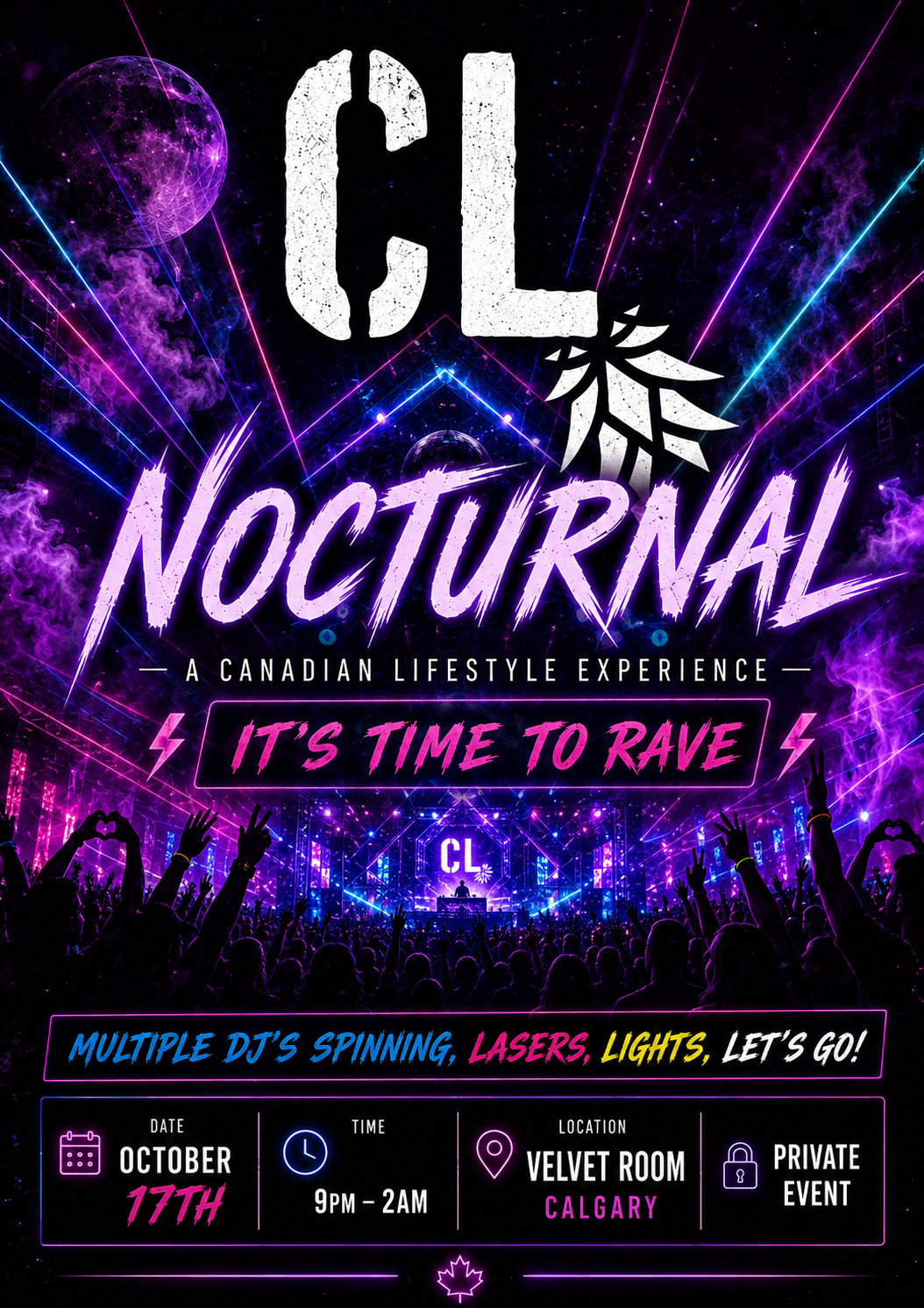 Nocturnal! A Canadian Lifestyle Experience