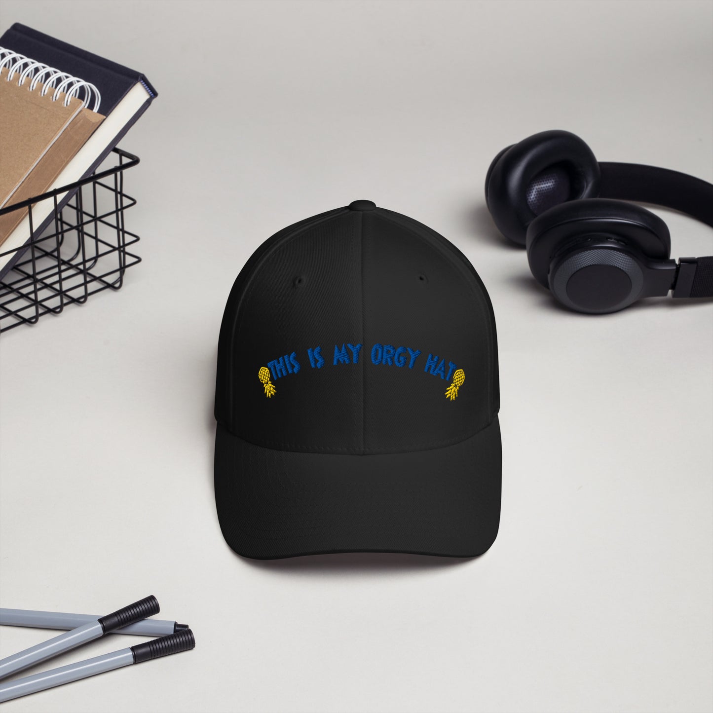 This Is My Orgy Flex Fit Hat – Embroidered | Swinger Lifestyle Headwear by DK Apparel – DK Apparel lifestyle clothing