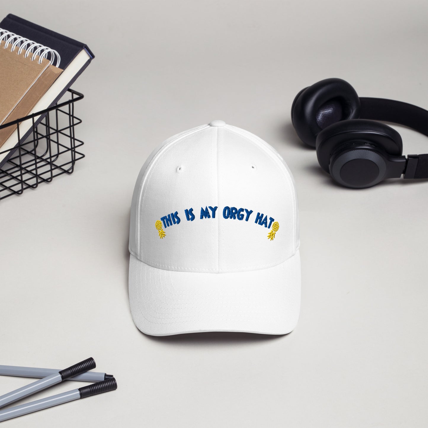 This Is My Orgy Flex Fit Hat – Embroidered | Swinger Lifestyle Headwear by DK Apparel – DK Apparel lifestyle clothing