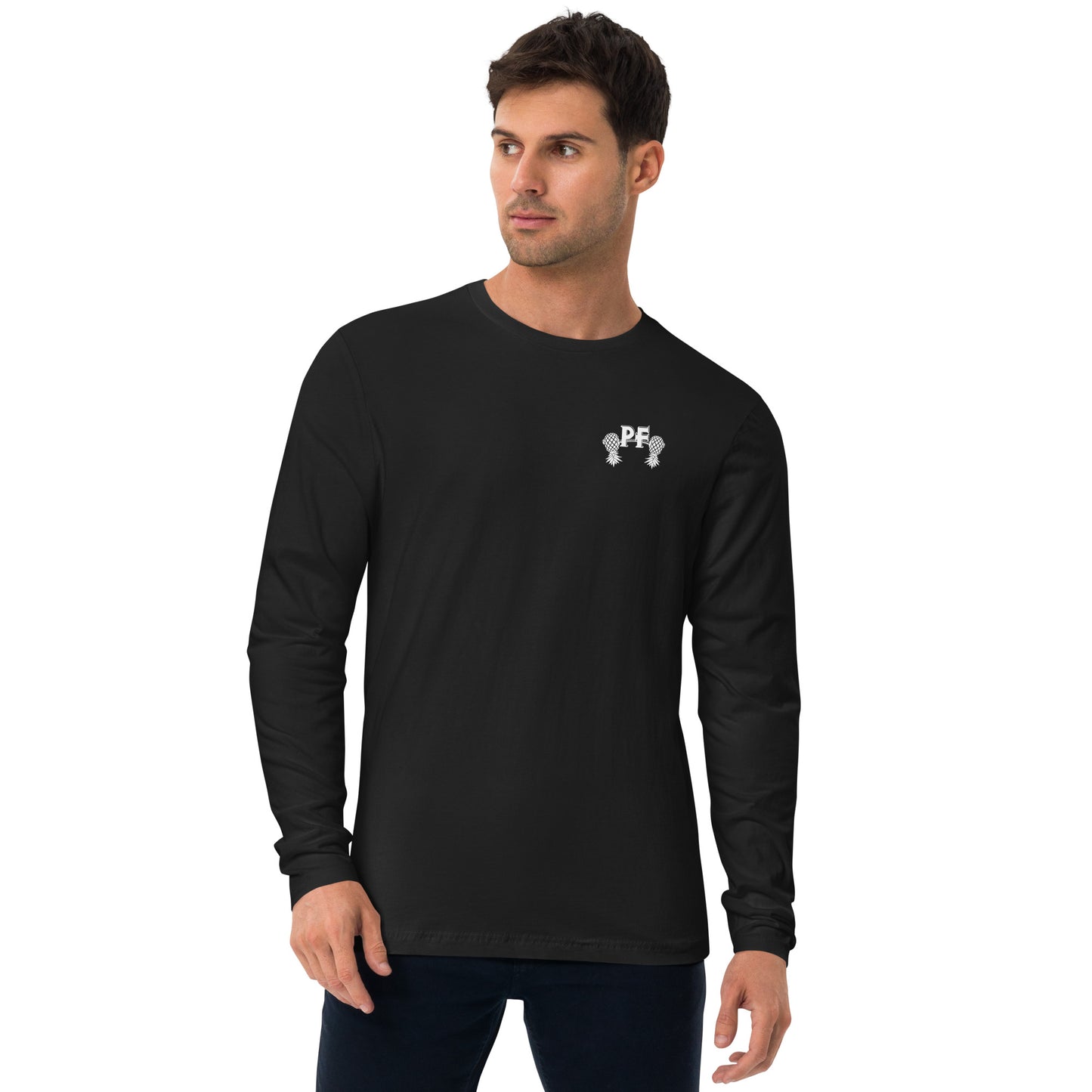 Pineapple Fitness Long Sleeve Fitted Crew – Lifestyle Gym & ENM Apparel | DK Apparel – DK Apparel lifestyle clothing