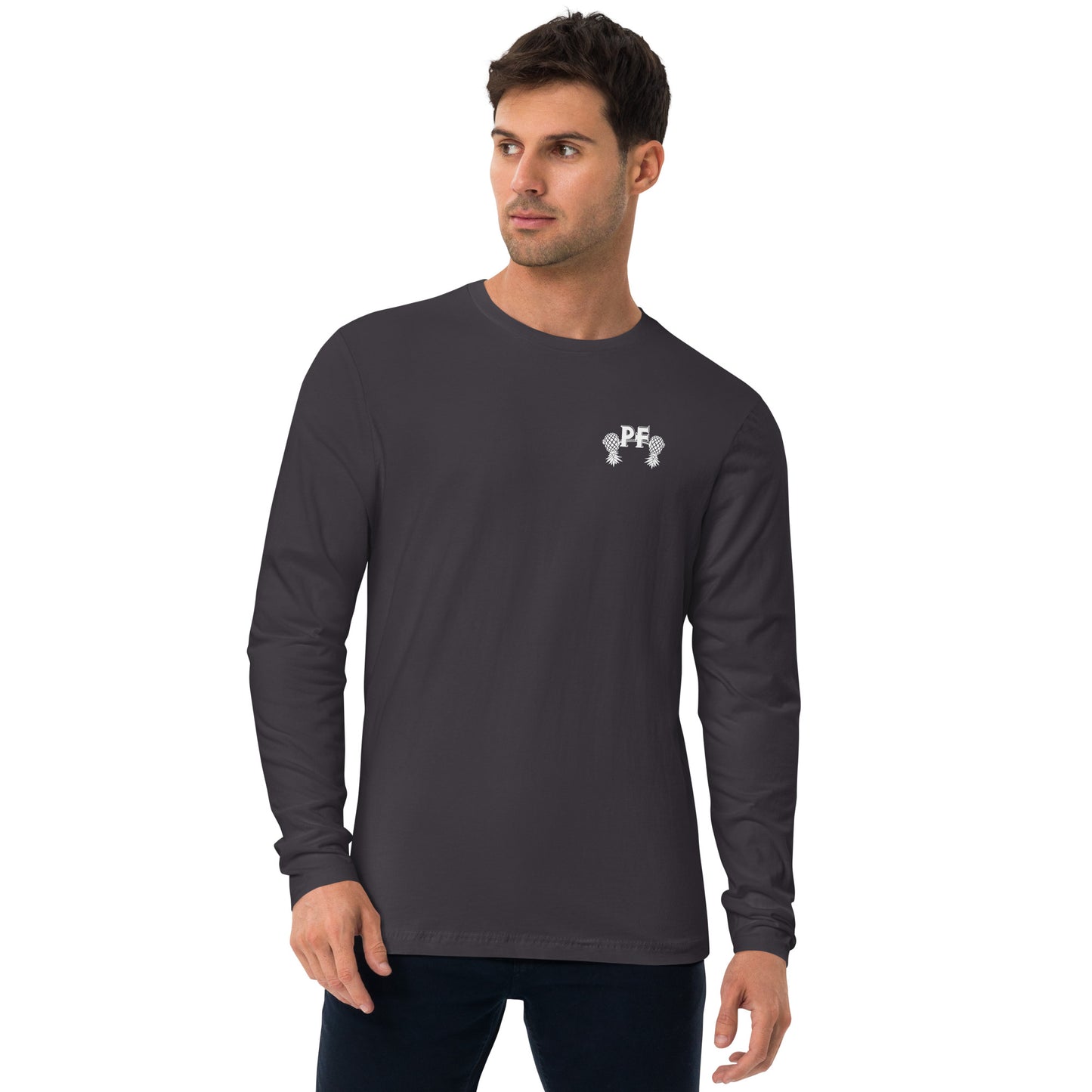 Pineapple Fitness Long Sleeve Fitted Crew – Lifestyle Gym & ENM Apparel | DK Apparel – DK Apparel lifestyle clothing