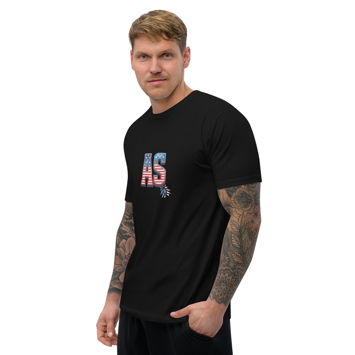 American Swinger Short Sleeve Fitted T-Shirt | Lifestyle & ENM Apparel – DK Apparel – DK Apparel lifestyle clothing