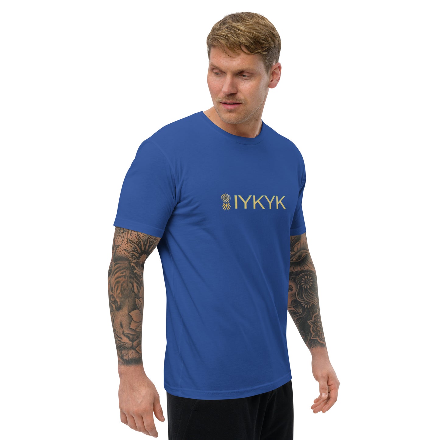 IYKYK Short Sleeve Fitted T-Shirt | Swinger & ENM Lifestyle Apparel – DK Apparel – DK Apparel lifestyle clothing