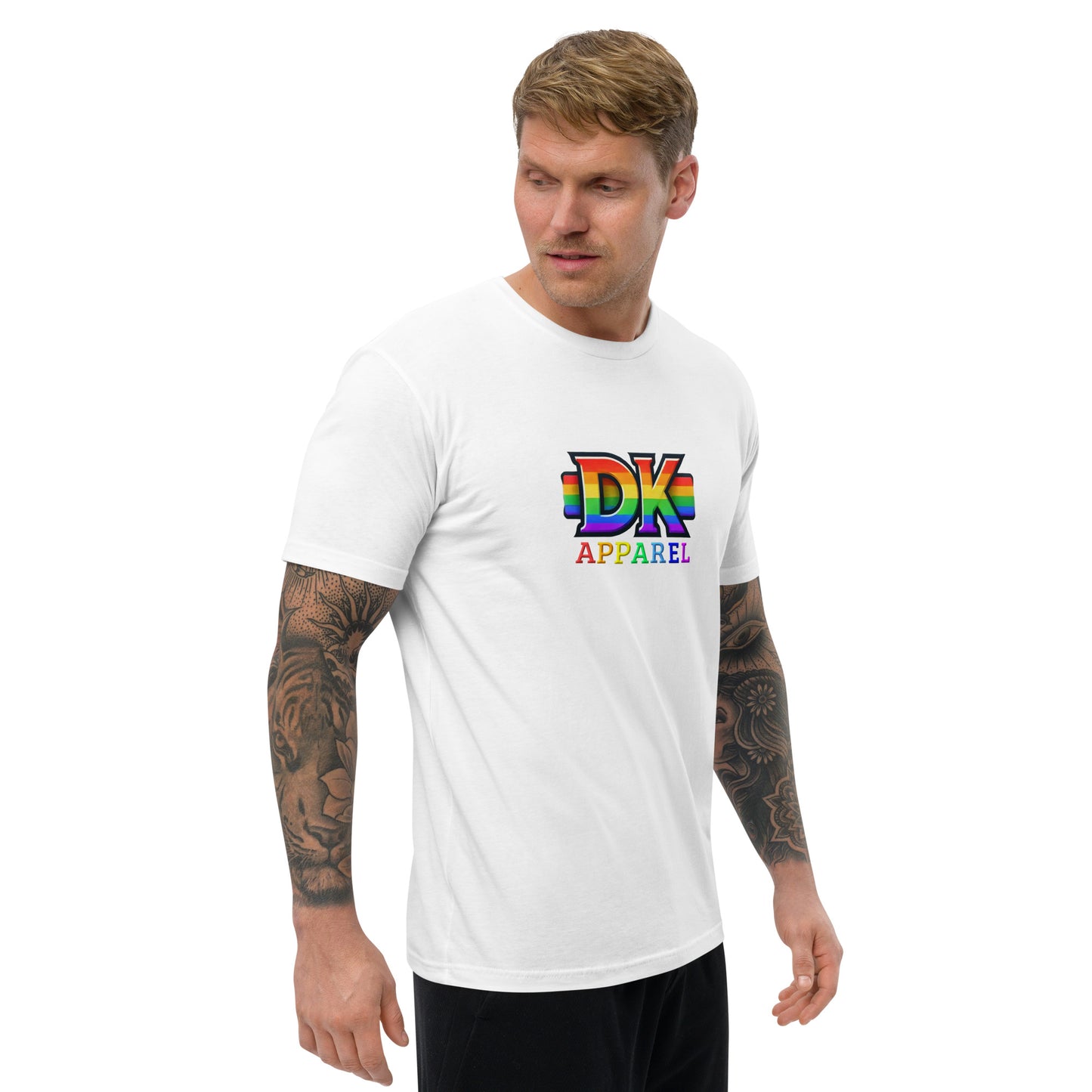 DK Pride Short Sleeve Fitted T Shirt – DK Apparel lifestyle clothing