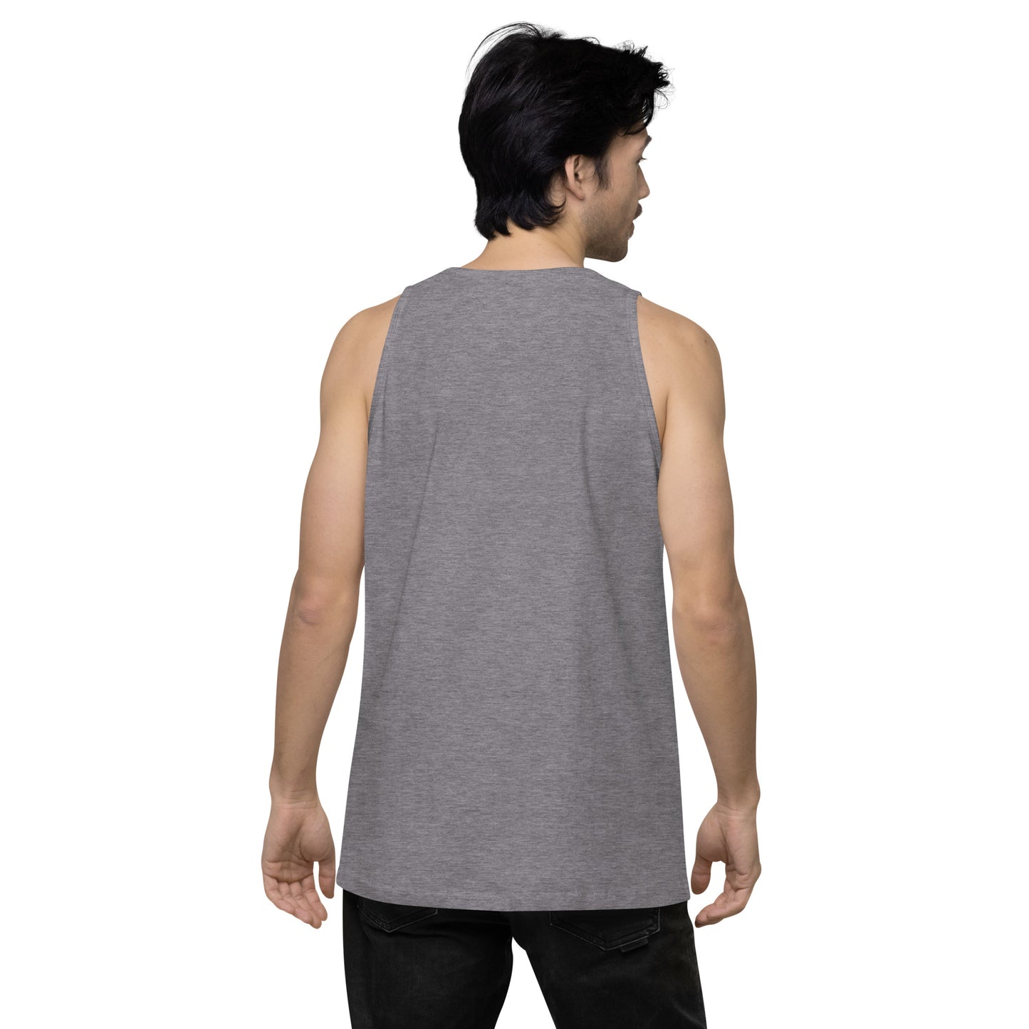 Sharing Is Caring Men’s Premium Tank Top | Swinger & ENM Lifestyle Apparel – DK Apparel – DK Apparel lifestyle clothing