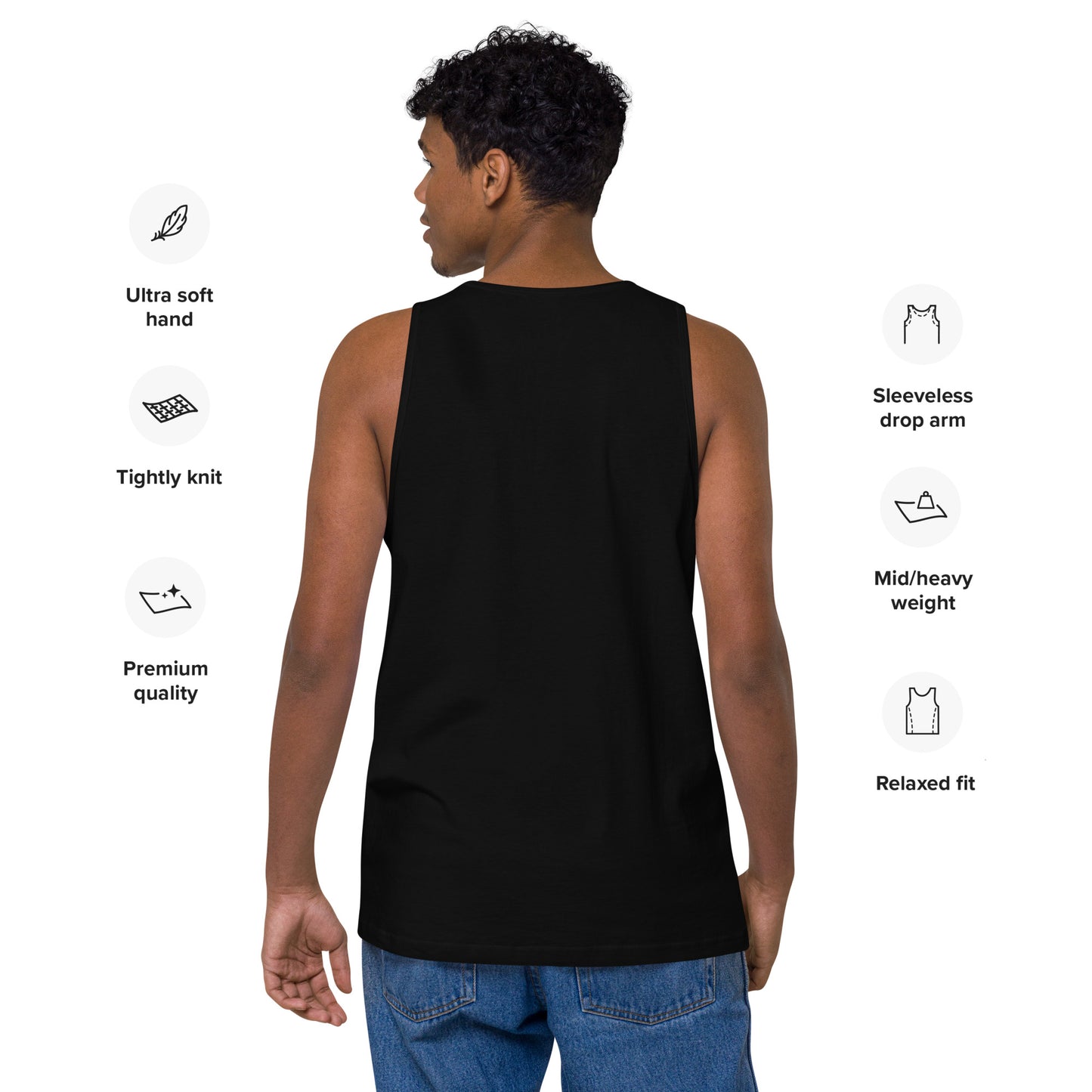 Get Hard, Stay Hard PF Men’s Premium Tank Top – Pineapple Fitness Lifestyle & ENM Apparel | DK Apparel – DK Apparel lifestyle clothing