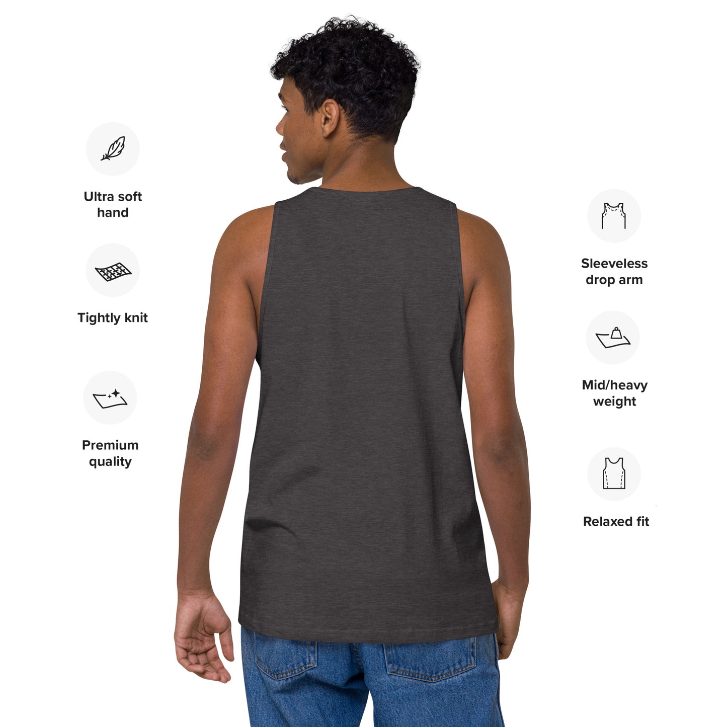 Get Hard, Stay Hard PF Men’s Premium Tank Top – Pineapple Fitness Lifestyle & ENM Apparel | DK Apparel – DK Apparel lifestyle clothing