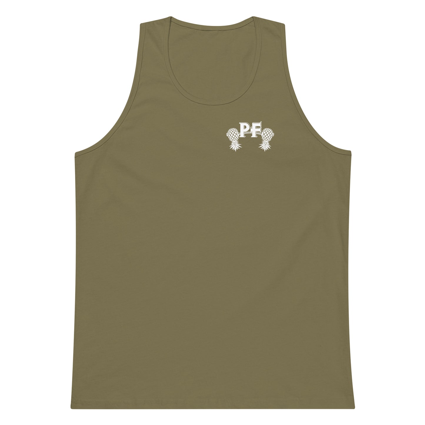 Pineapple Fitness Men’s Premium Tank Top | Lifestyle Gym & ENM Apparel – DK Apparel – DK Apparel lifestyle clothing