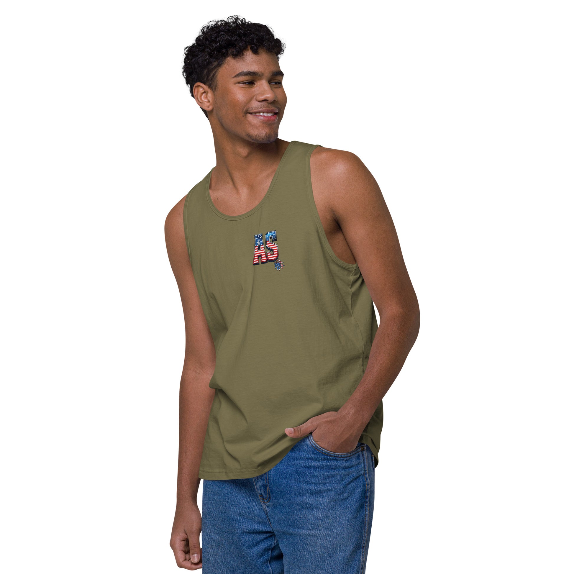 American Swinger Men’s Premium Tank Top – DK Apparel lifestyle clothing