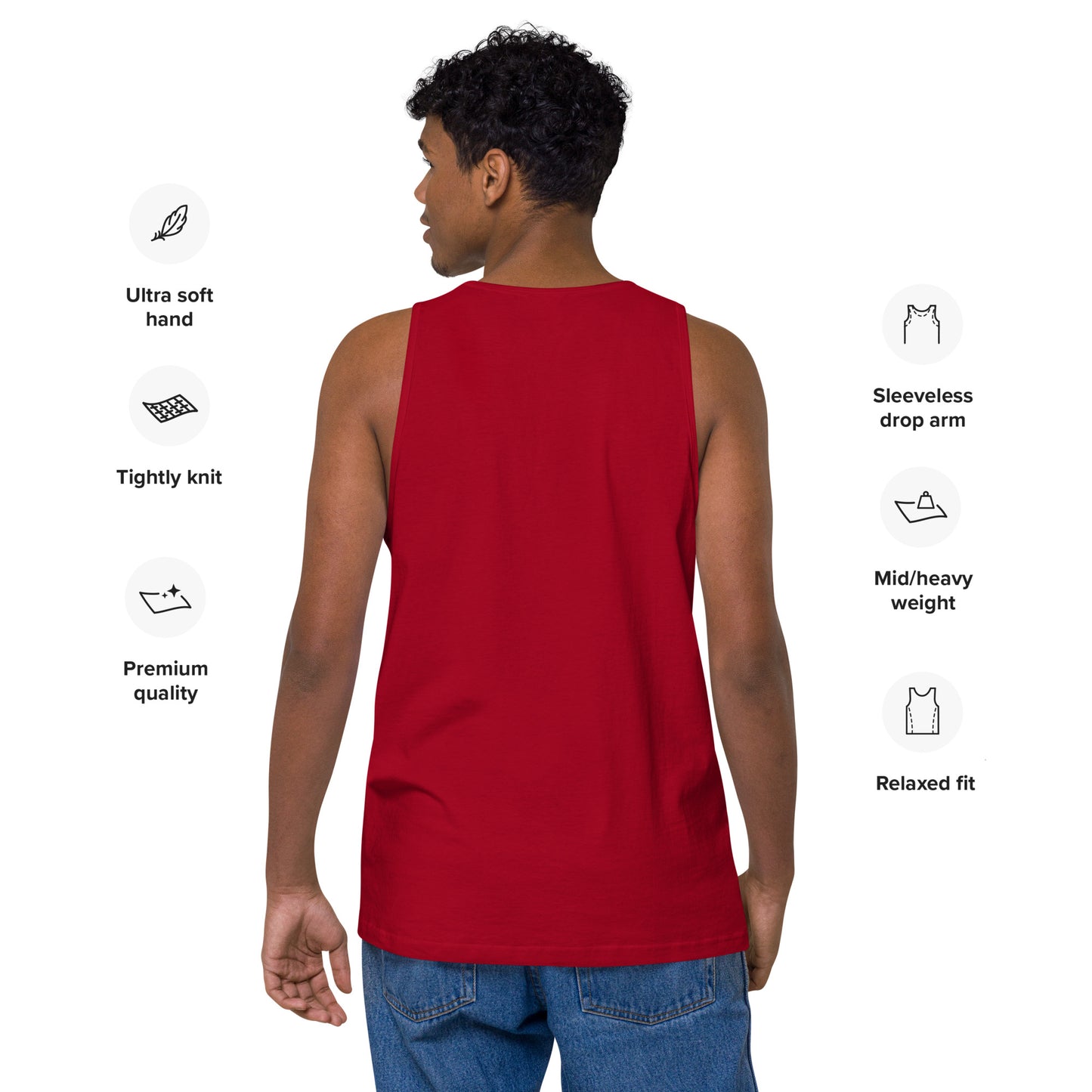 Get Hard, Stay Hard PF Men’s Premium Tank Top – Pineapple Fitness Lifestyle & ENM Apparel | DK Apparel – DK Apparel lifestyle clothing