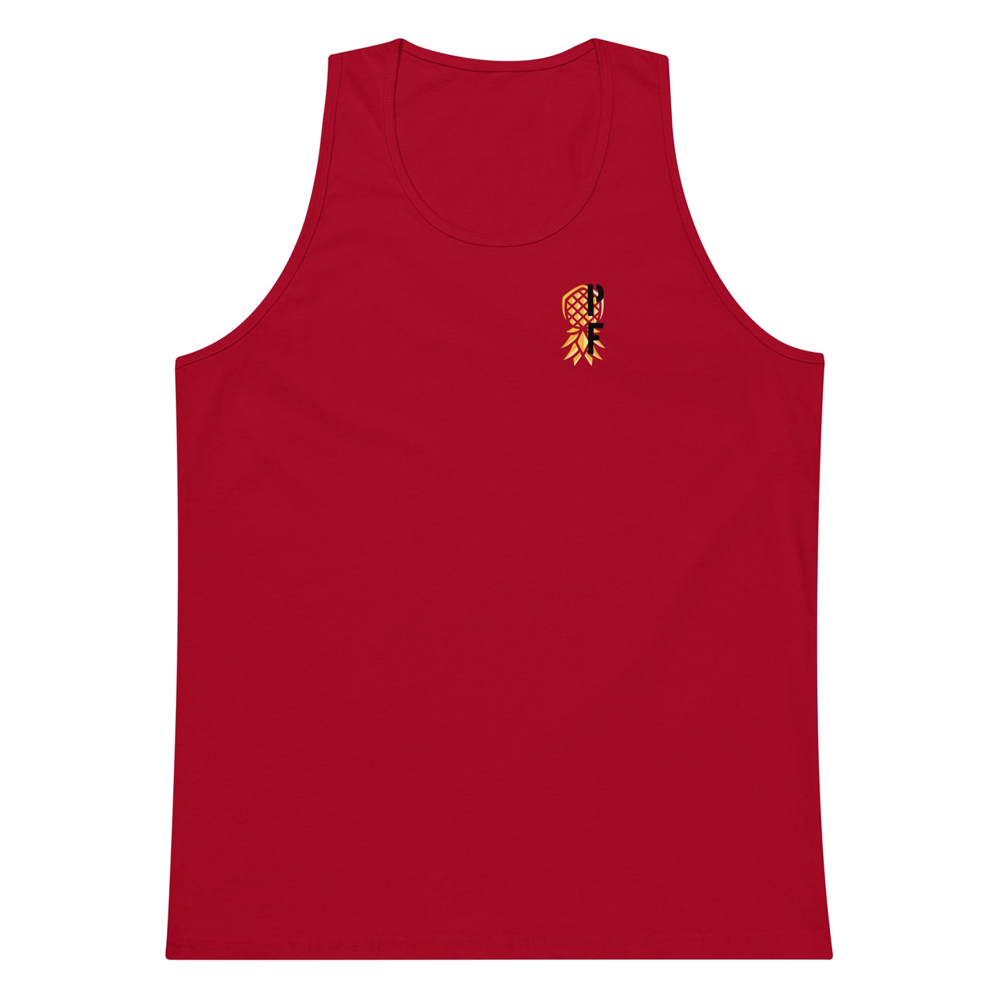 PF Alt Logo Men’s Premium Tank Top – Pineapple Fitness Lifestyle & ENM Apparel | DK Apparel – DK Apparel lifestyle clothing