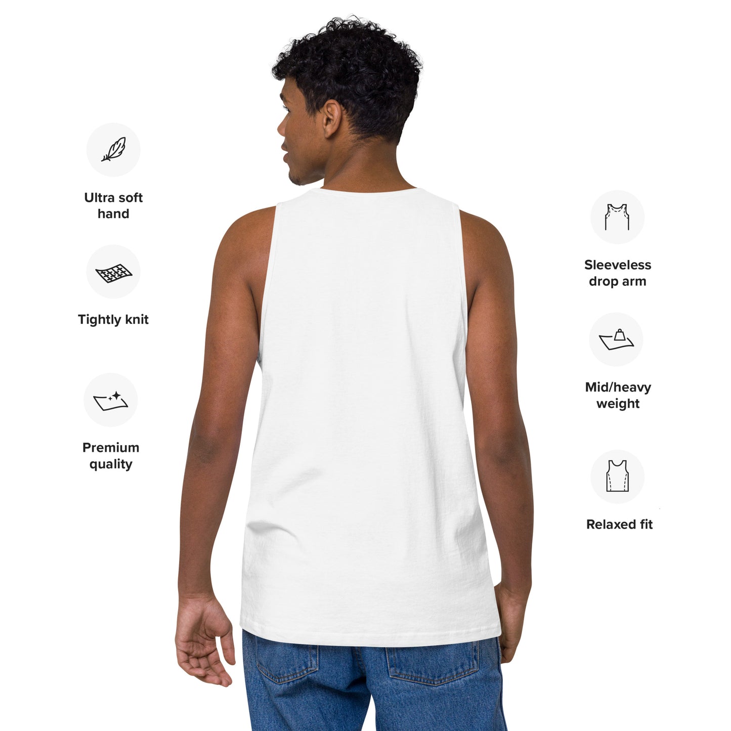 Orgy Organizer Men’s Premium Tank Top | Funny Swinger & ENM Lifestyle Apparel – DK Apparel – DK Apparel lifestyle clothing